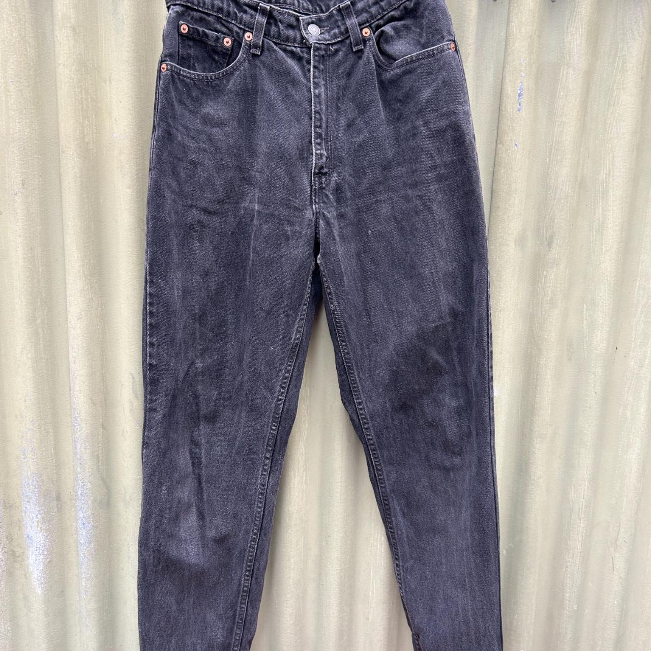 Levi's 512 women's black slim tapered jeans. In very... - Depop