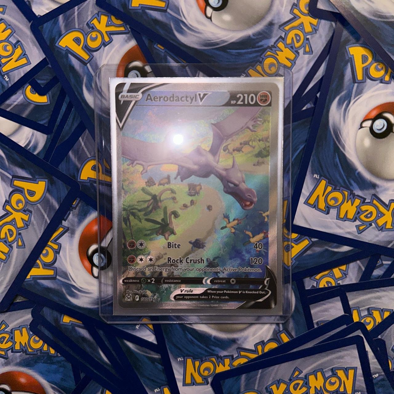 Super Rare!! ✨️MINT✨️ Aerodactyl V Alternate Art!! - Depop