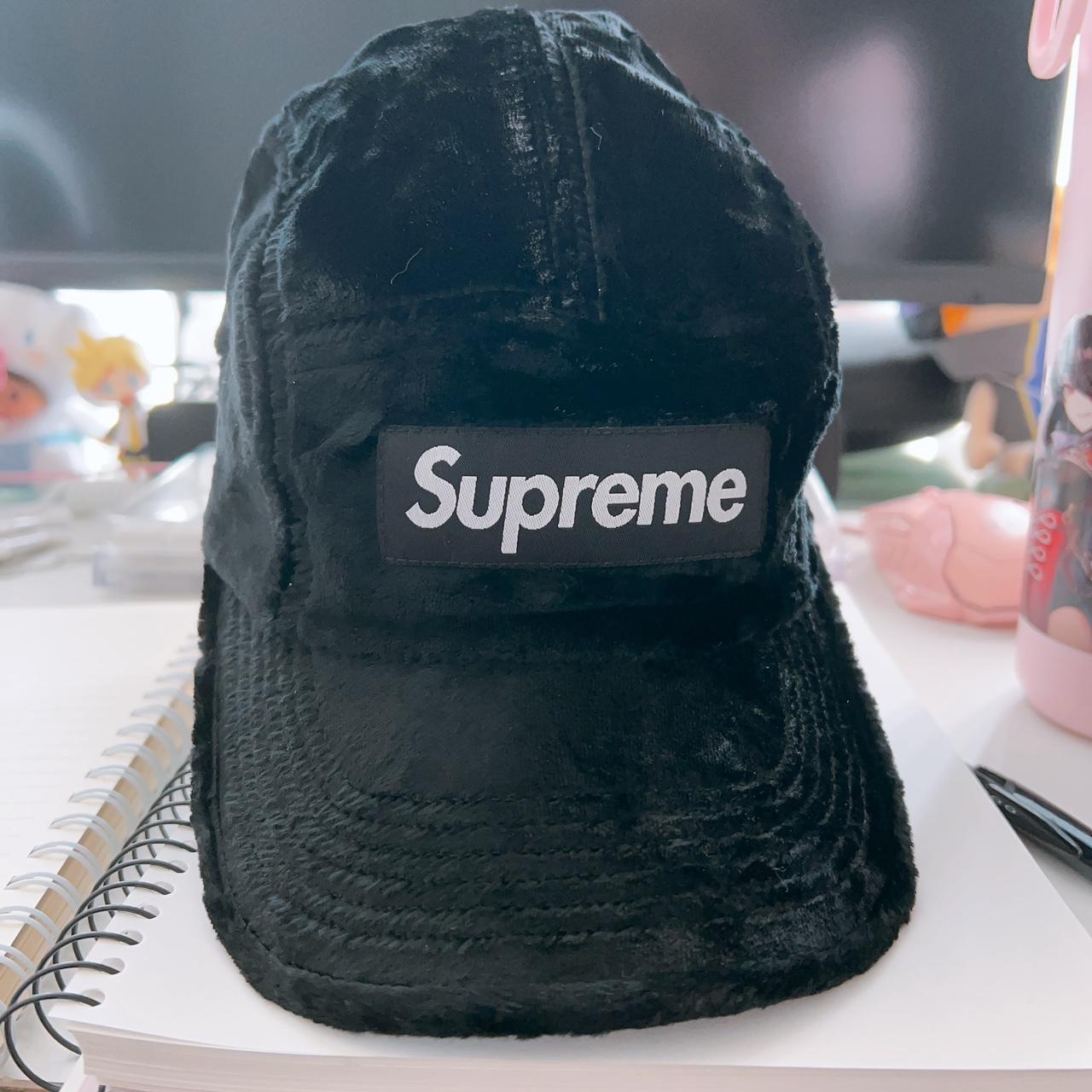 Supreme velvet hotsell camp cap