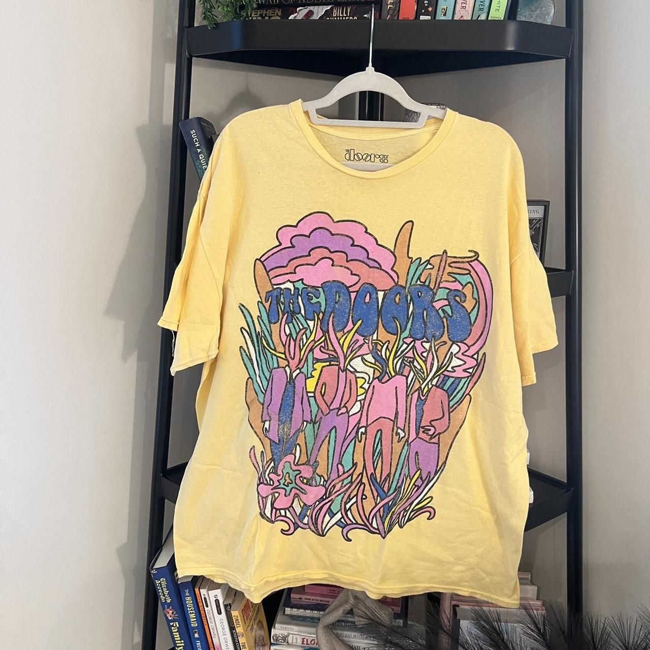 Urban Outfitters oversized tee The Doors Size... Depop