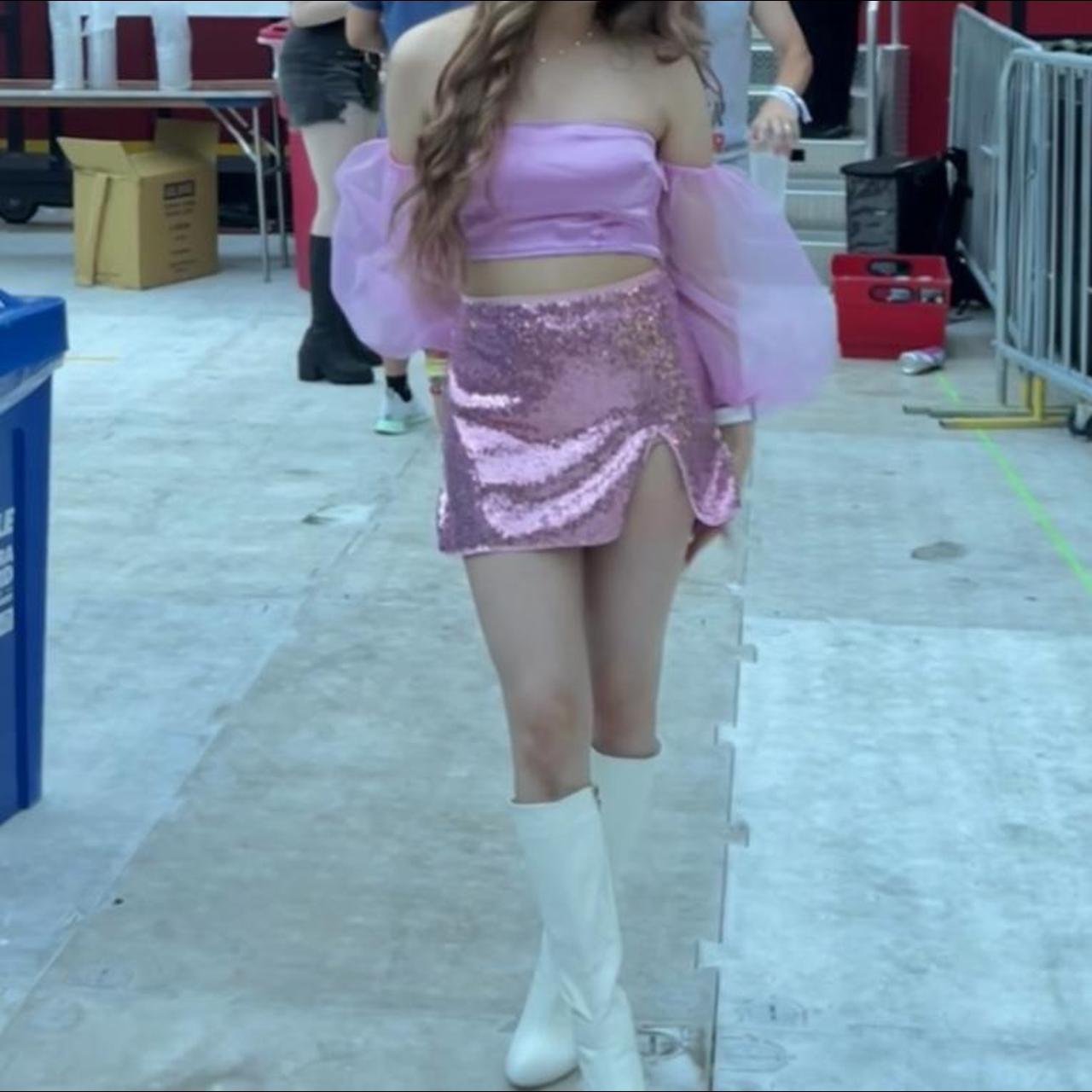 TAYLOR SWIFT ERAS TOUR OUTFIT NWT ZARA Organza Top... Depop