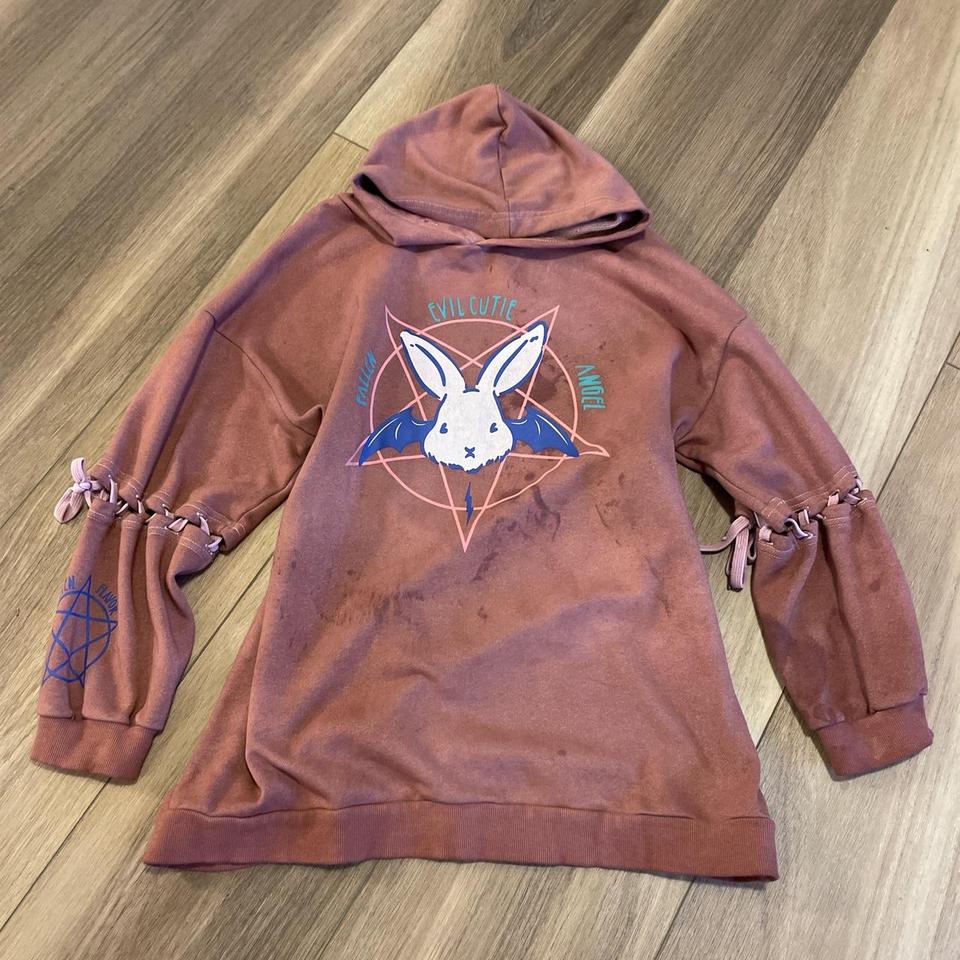 Rabbit pentagram sales hoodie