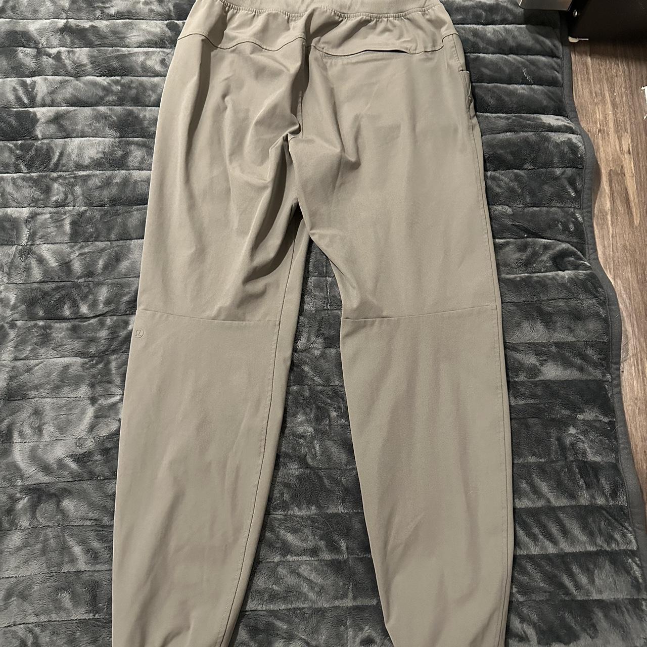 Lululemon Men's Khaki Trousers Depop