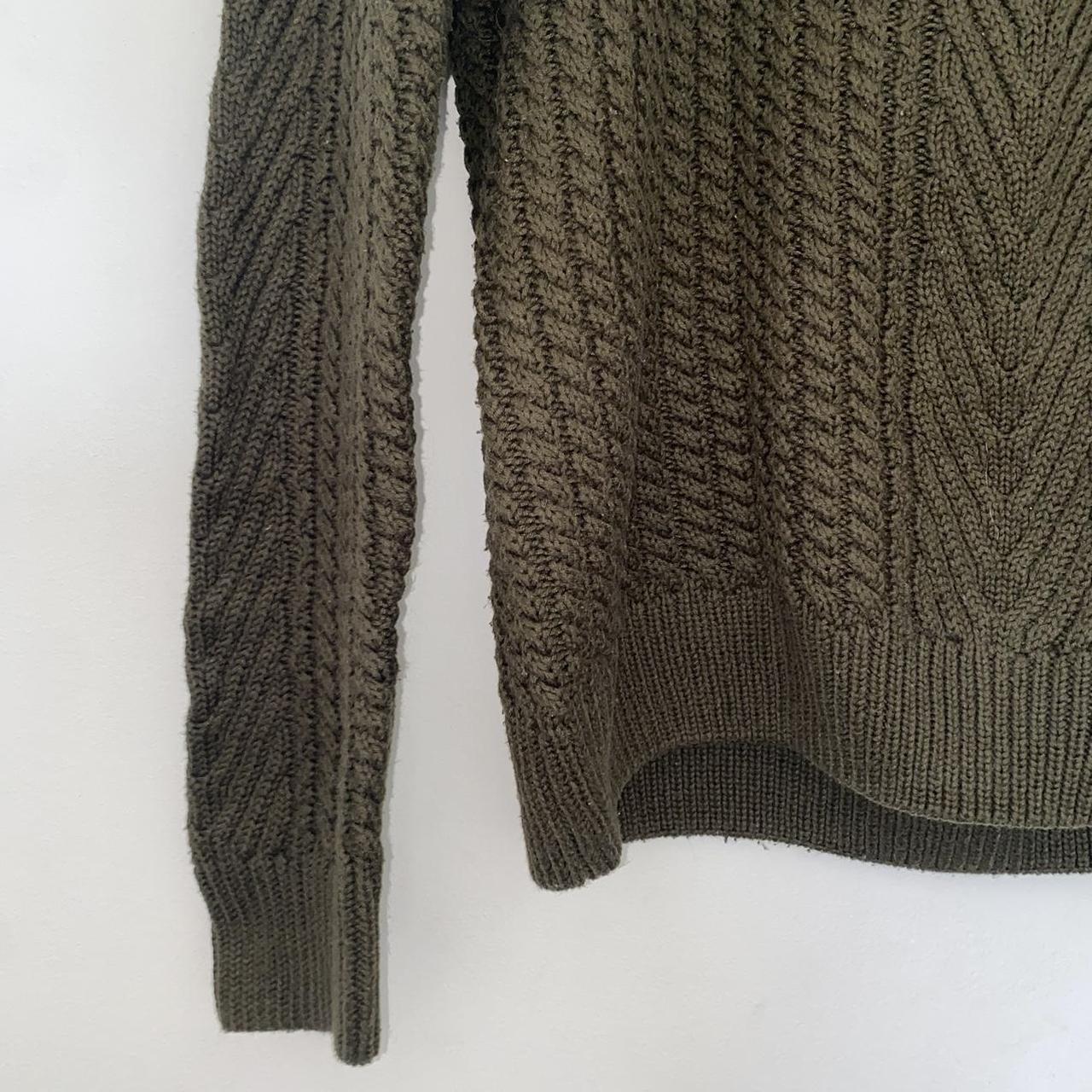 Heavyweight, Knitted, Forrest Green, Roll Neck... - Depop