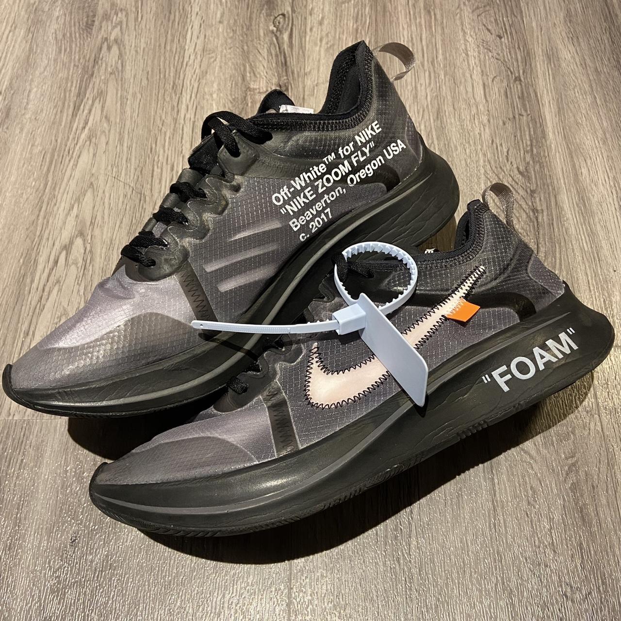 nike off white zoom fly