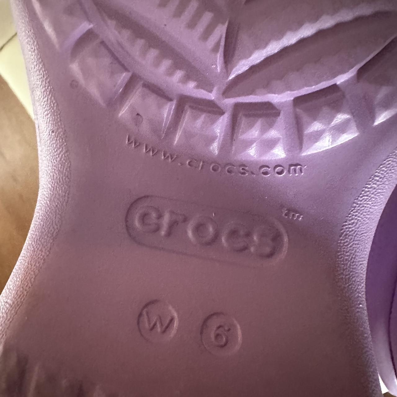 Wmns Purple Bae Platform Clogs (Crocs) Women’s once.... - Depop