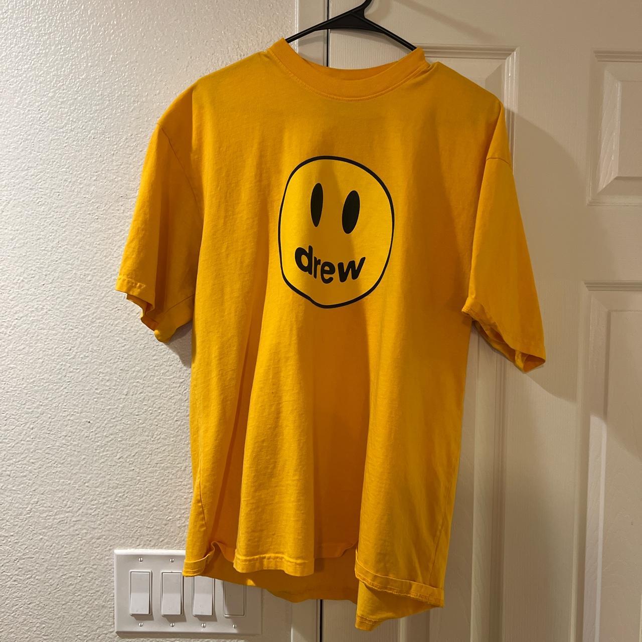 DREW HOUSE Justin Bieber brand Smiley Tee Size M... - Depop