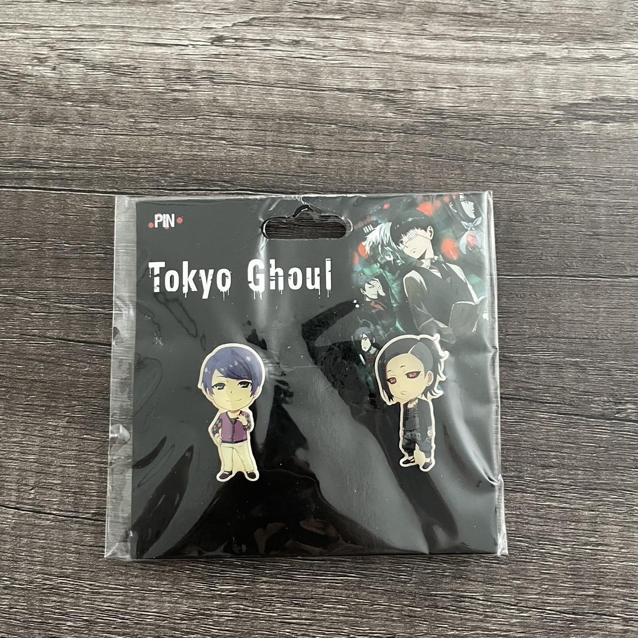 Tokyo Ghoul Uta and Tsukiyama pins Brand new, still... - Depop