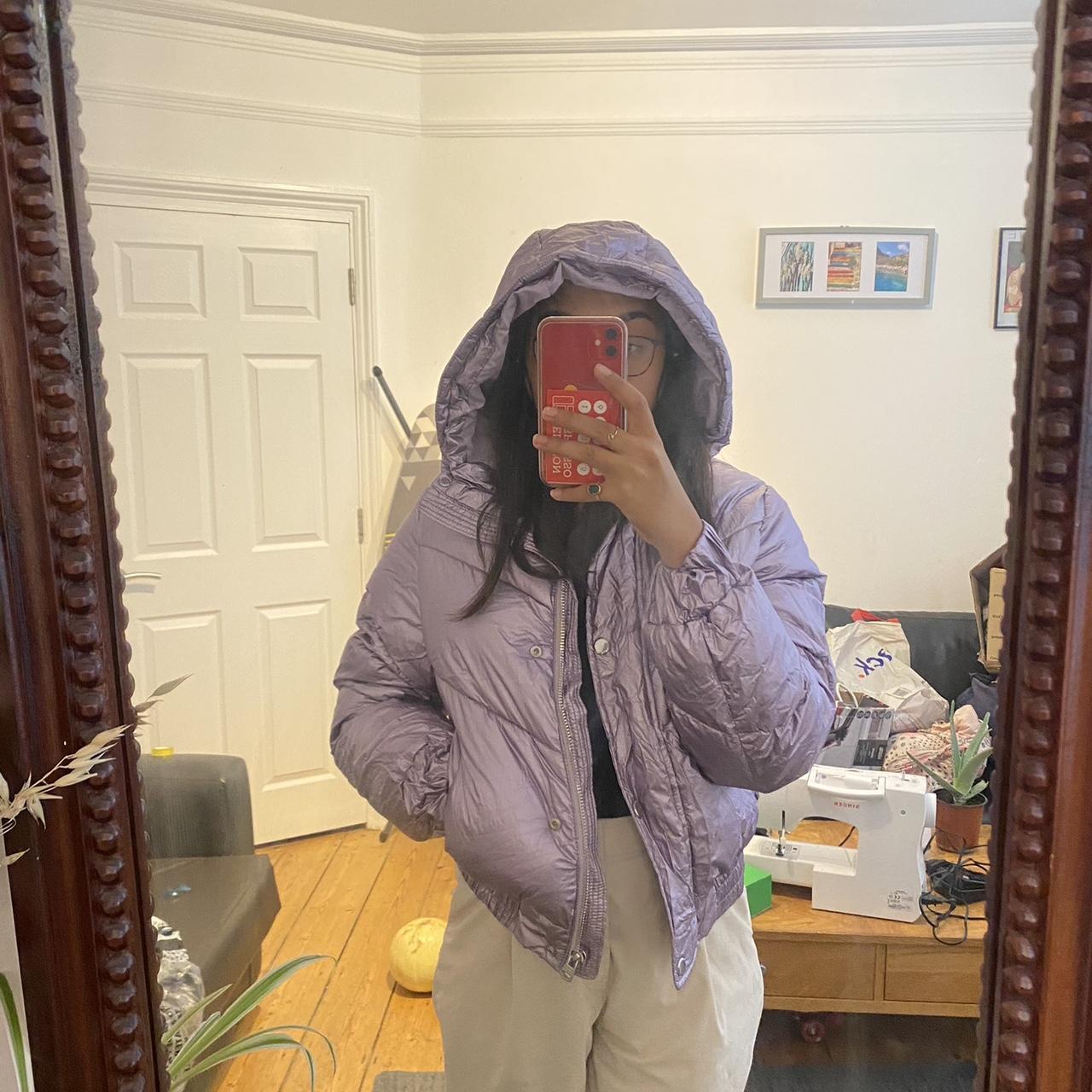 Depop girl sales bershka puffer jacket