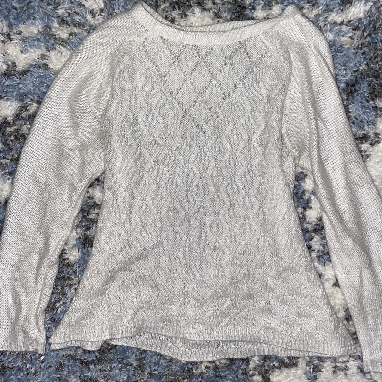 Dress barn white sweater hotsell