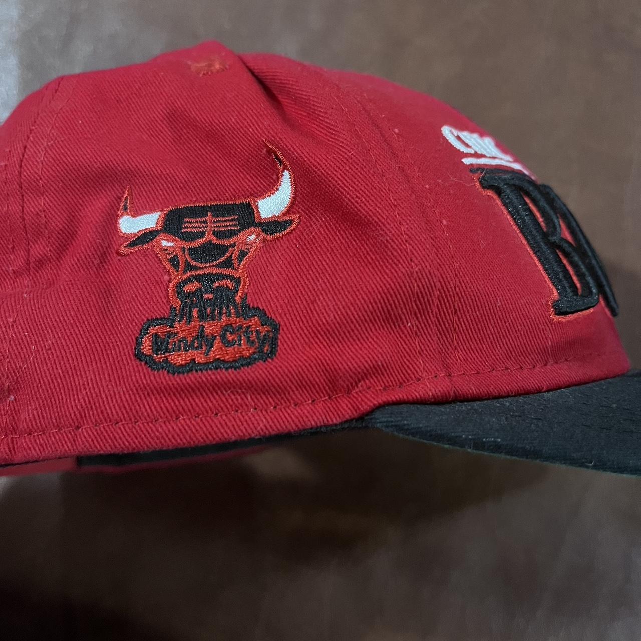 New Era Hardwood Classic 9Fifty Chicago Bulls... - Depop