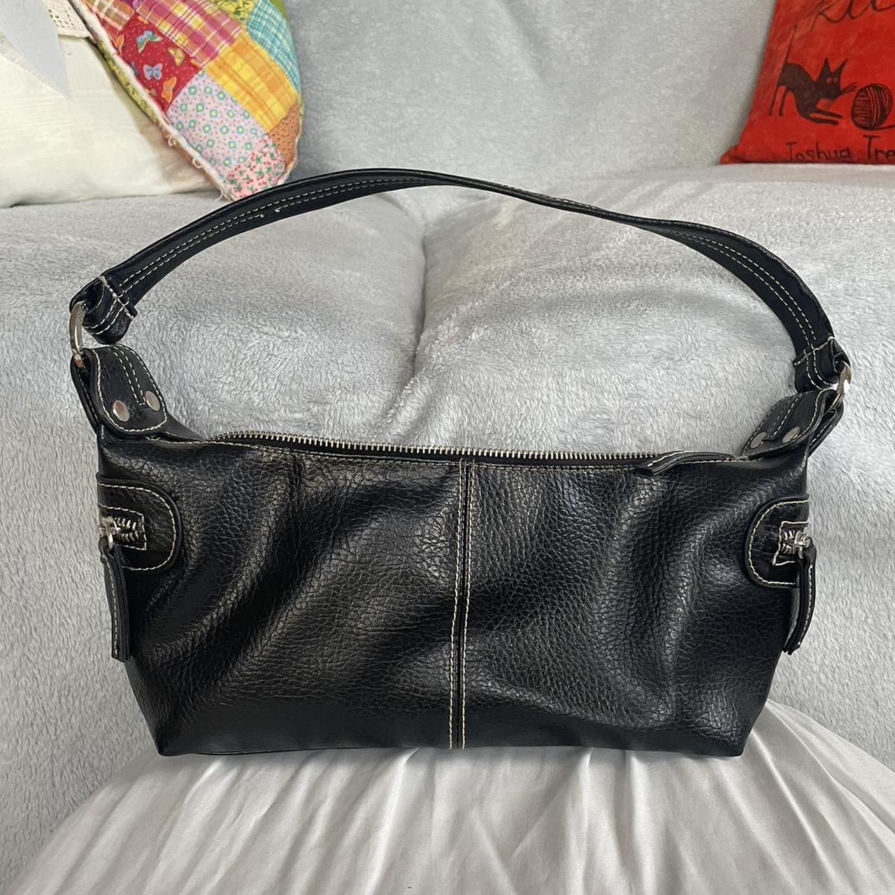 Vintage Black Small Shoulder/Hand bag - Brand... - Depop