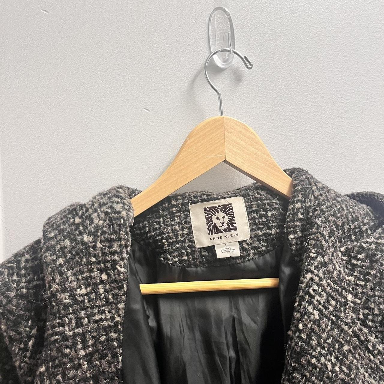 Anne Klein Women's Black and Grey Jacket (2)