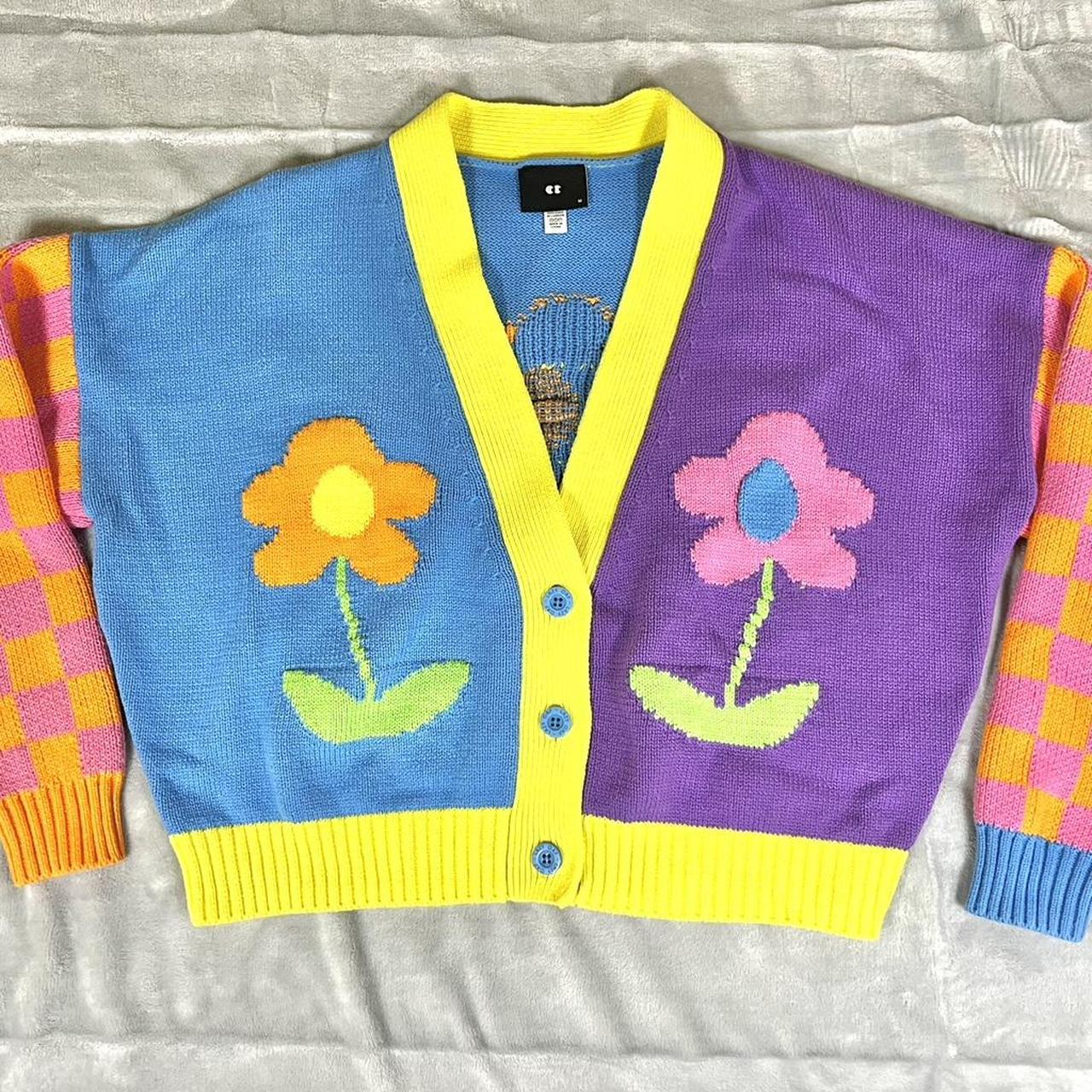 Lazy Oaf Women's Cardigan - Multi - M – Lazy Oaf … - image 1