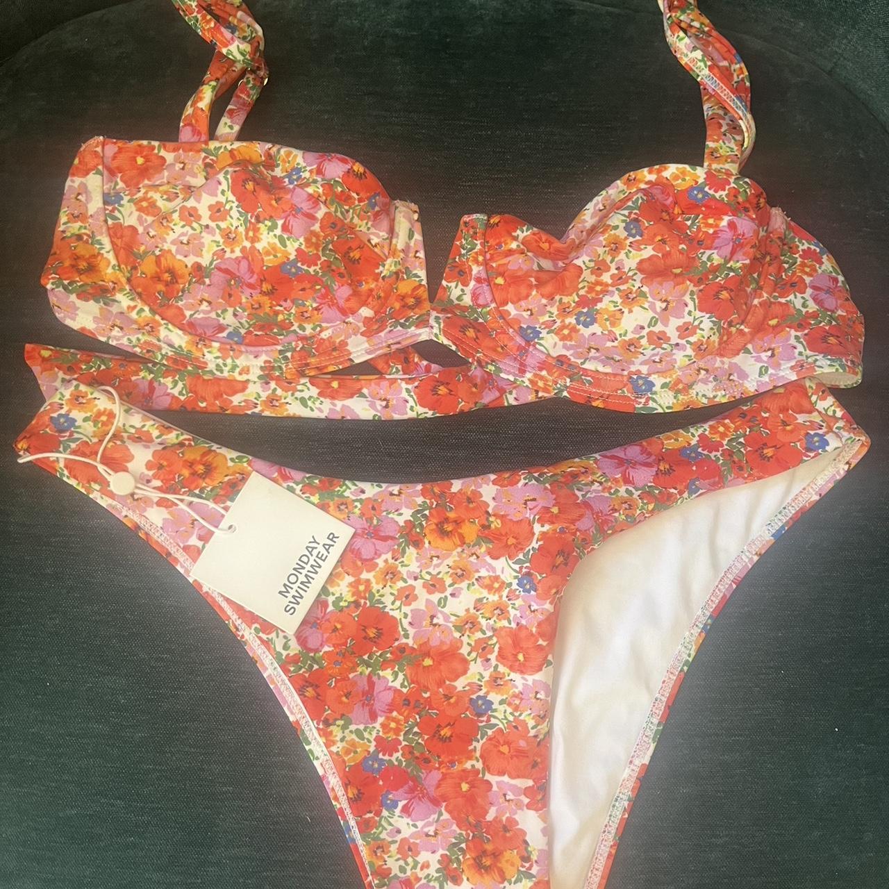 Monday Swimwear Petite Fleur Bikini Set... Depop