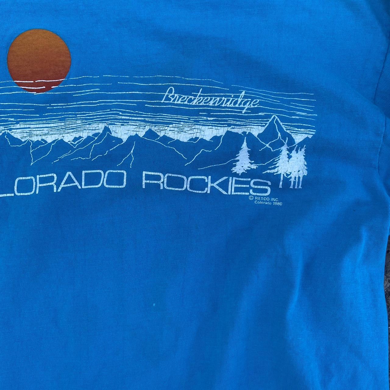 Vintage 80s Colorado Rockies Long Sleeve - Depop