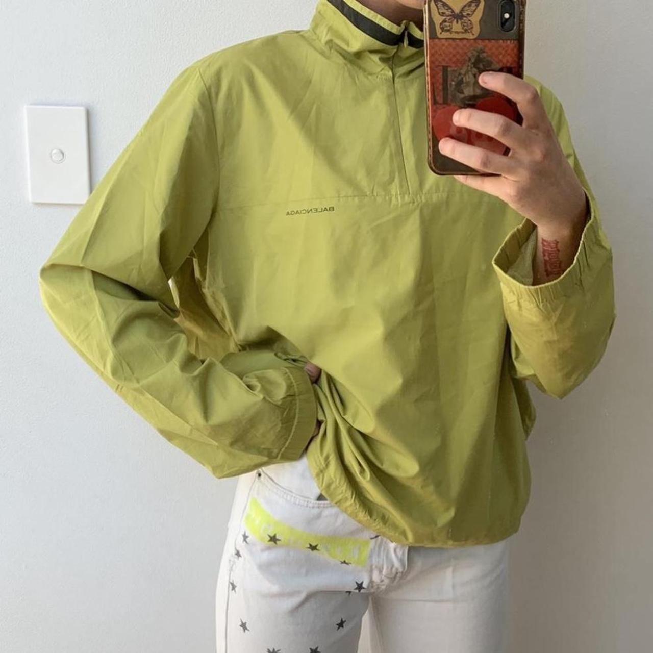 Balenciaga windbreaker womens yellow online