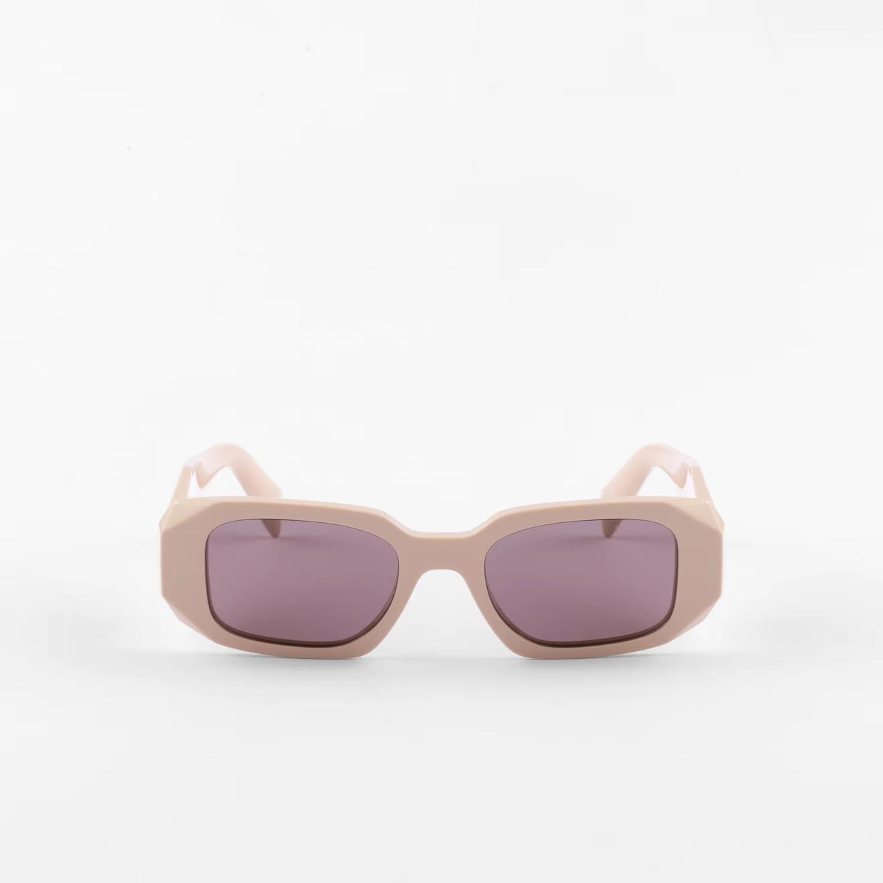 Baby pink Prada Symbole sunglasses