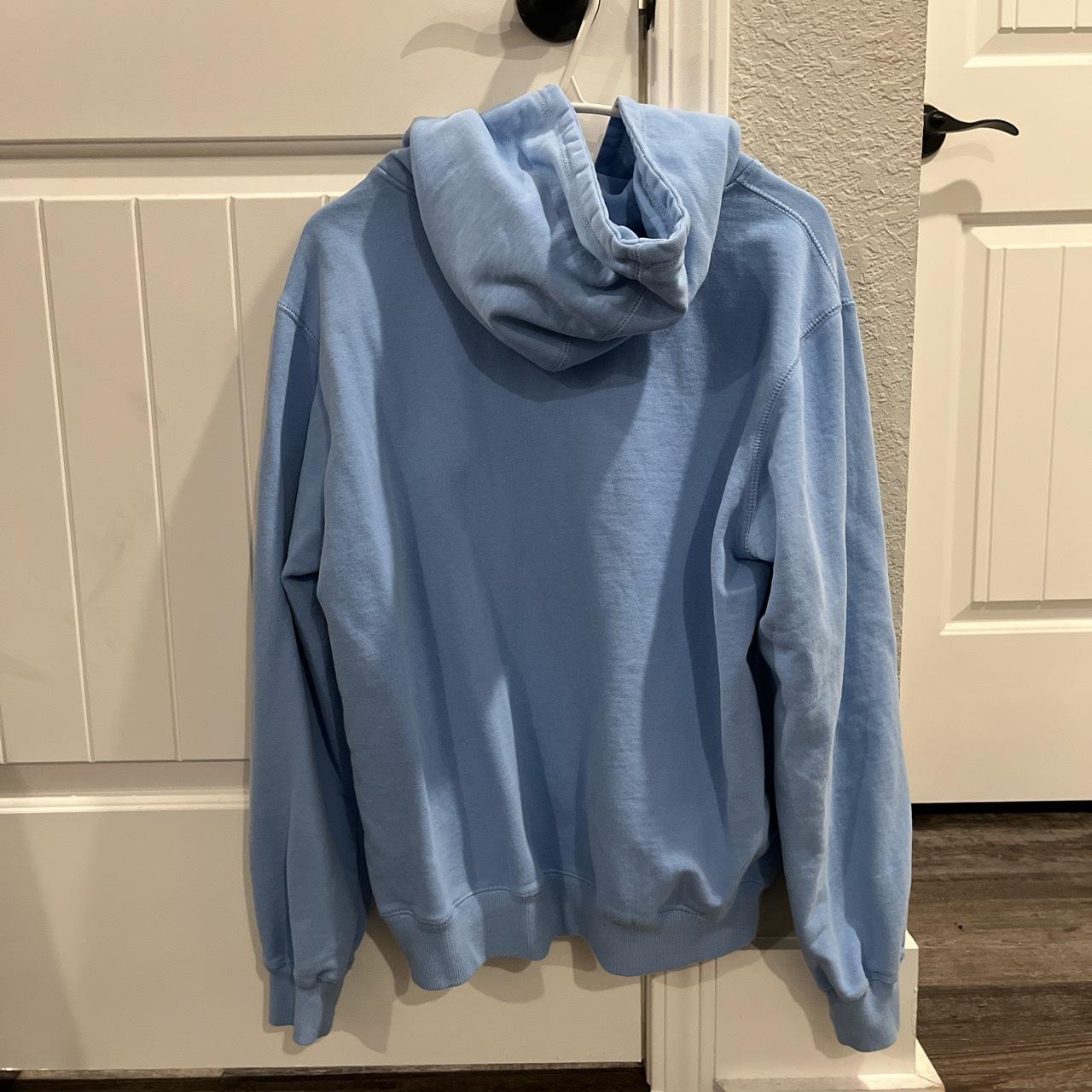 Corteiz Alcatraz Hoodie Blue🦕 - Depop