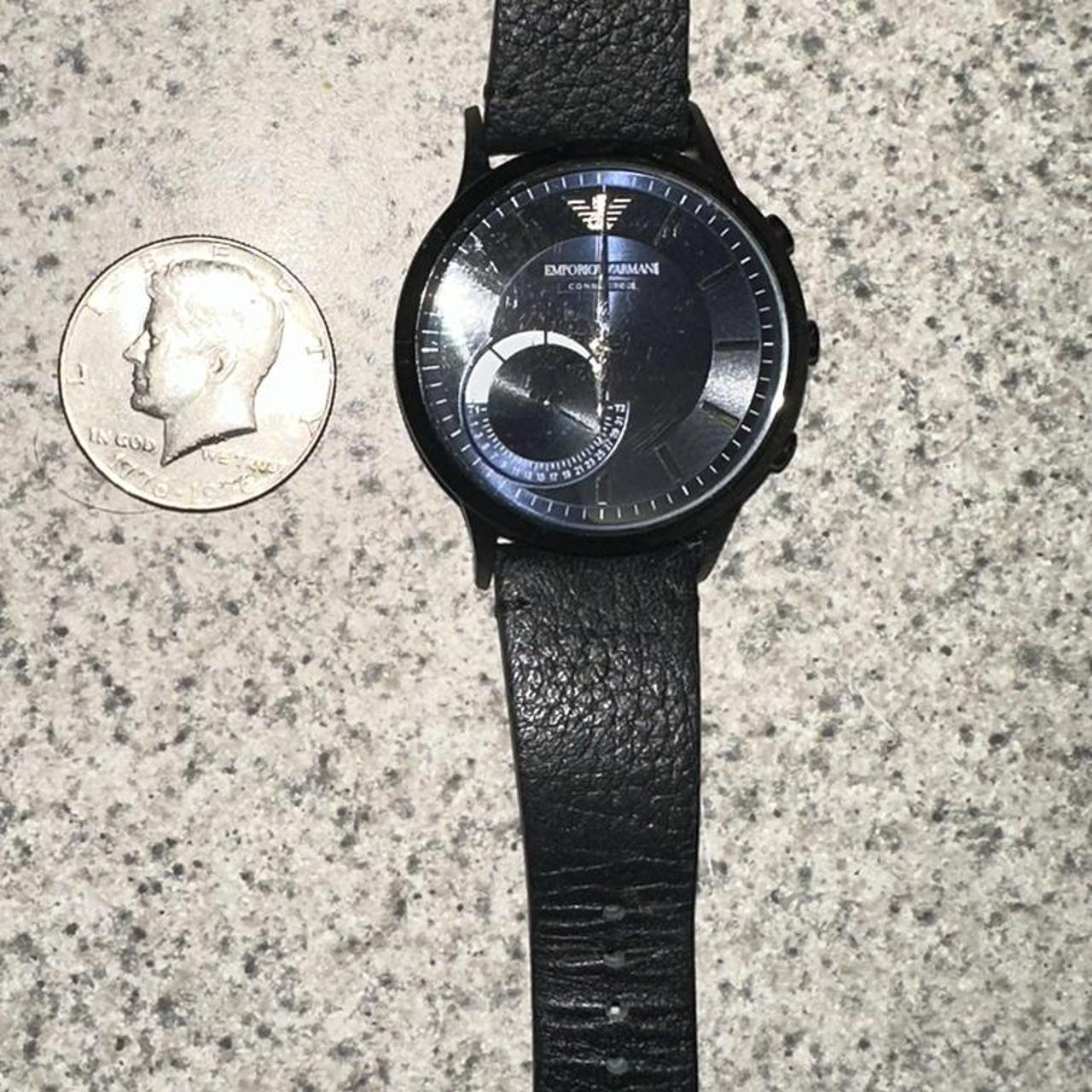 Emporio Armani Smart Watch Needs batteries,... Depop
