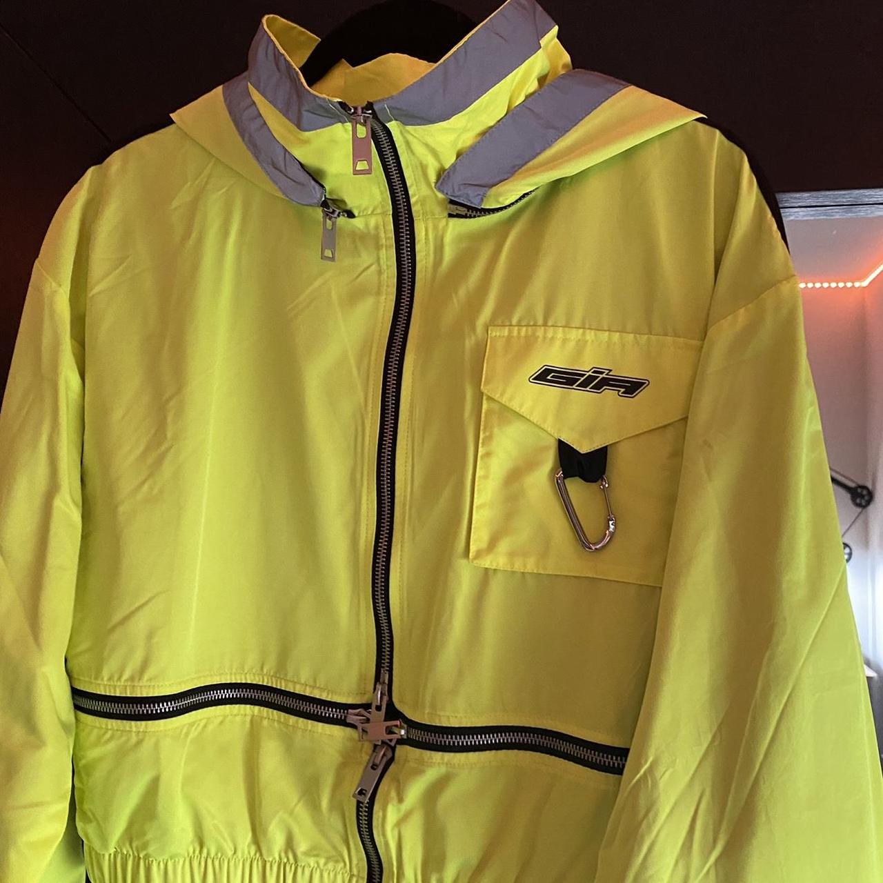 I am gia hot sale reflective jacket