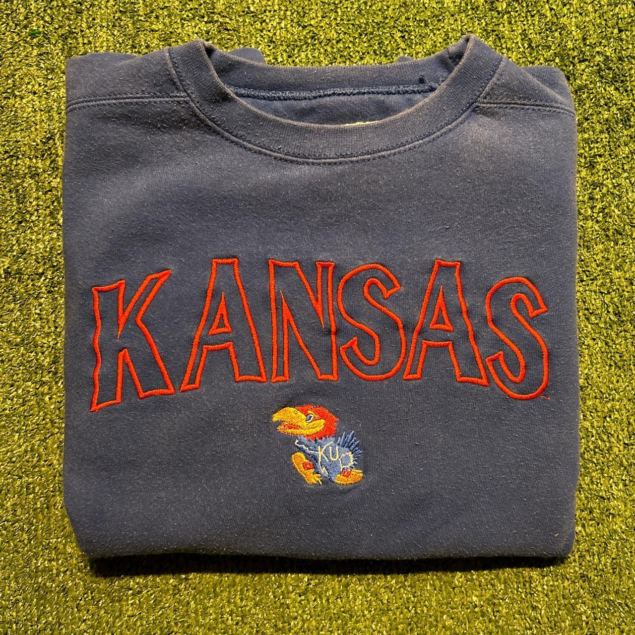 Vintage Kansas City Chiefs Big Spellout Crewneck - Depop