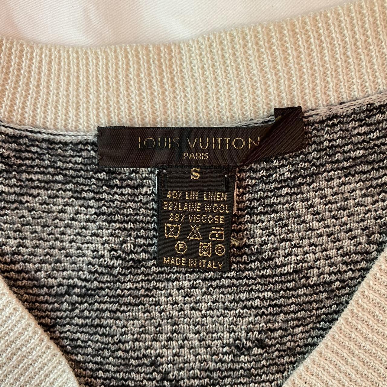 LOUIS VUITTON LOUIS VUITTON Sweater knitwear wool Black Used Women