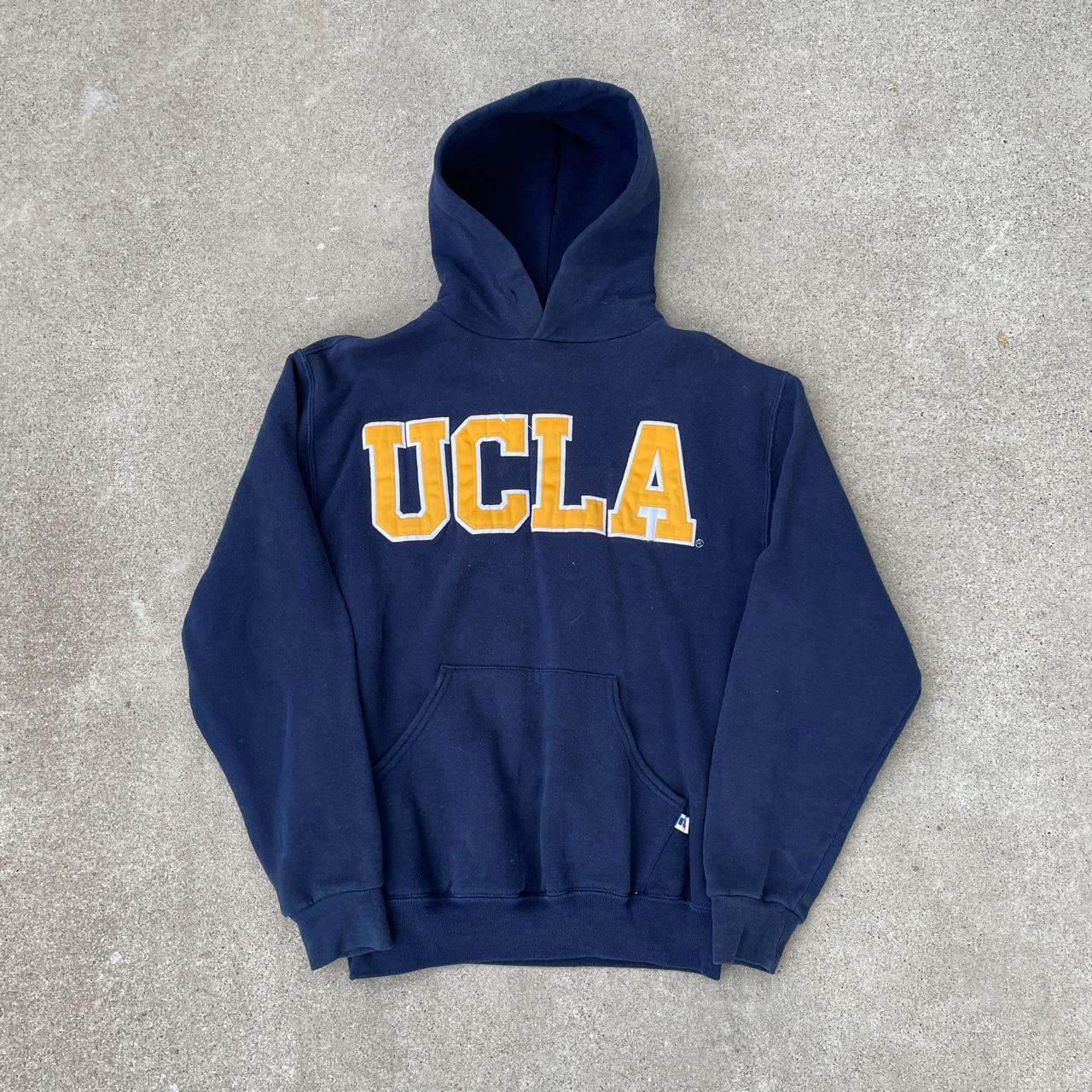 Vintage 90s UCLA Russell Athletics Navy Blue Los... - Depop