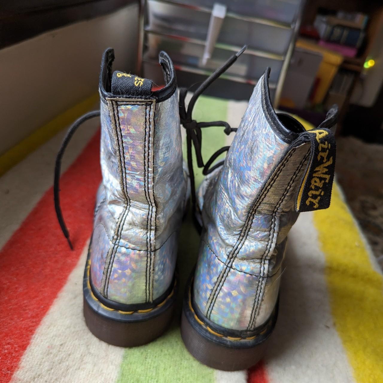 Holographic shop dr martens