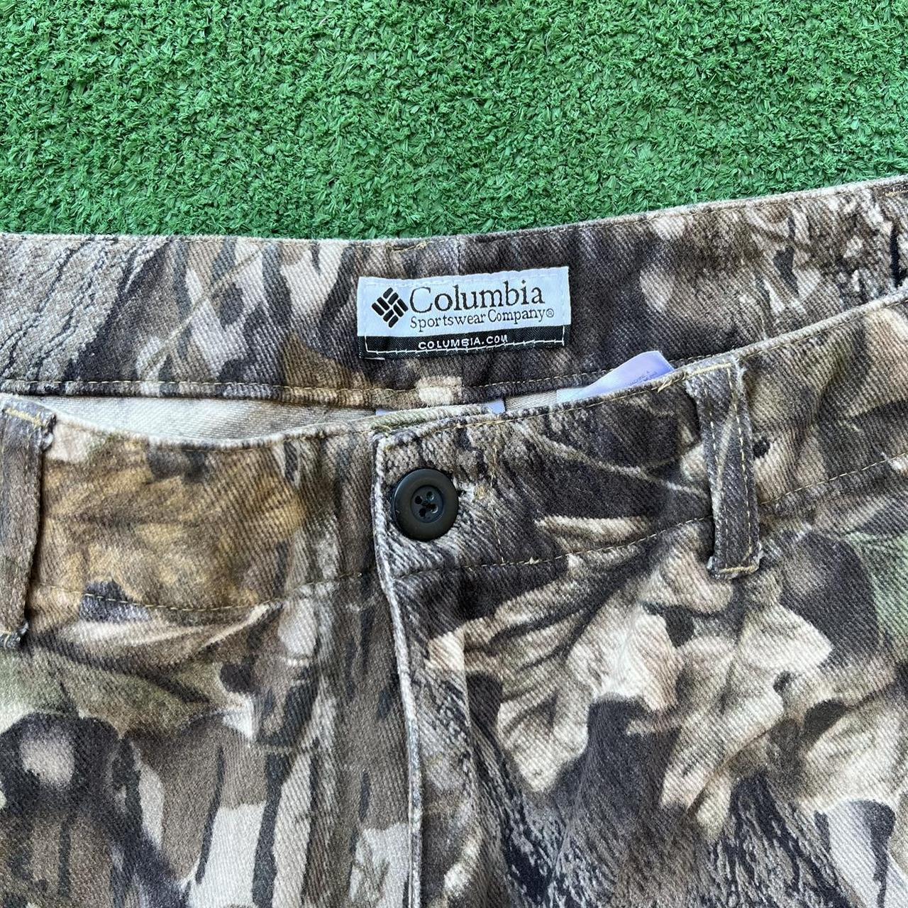 Columbia camo double knee pants size 3836x32.... Depop