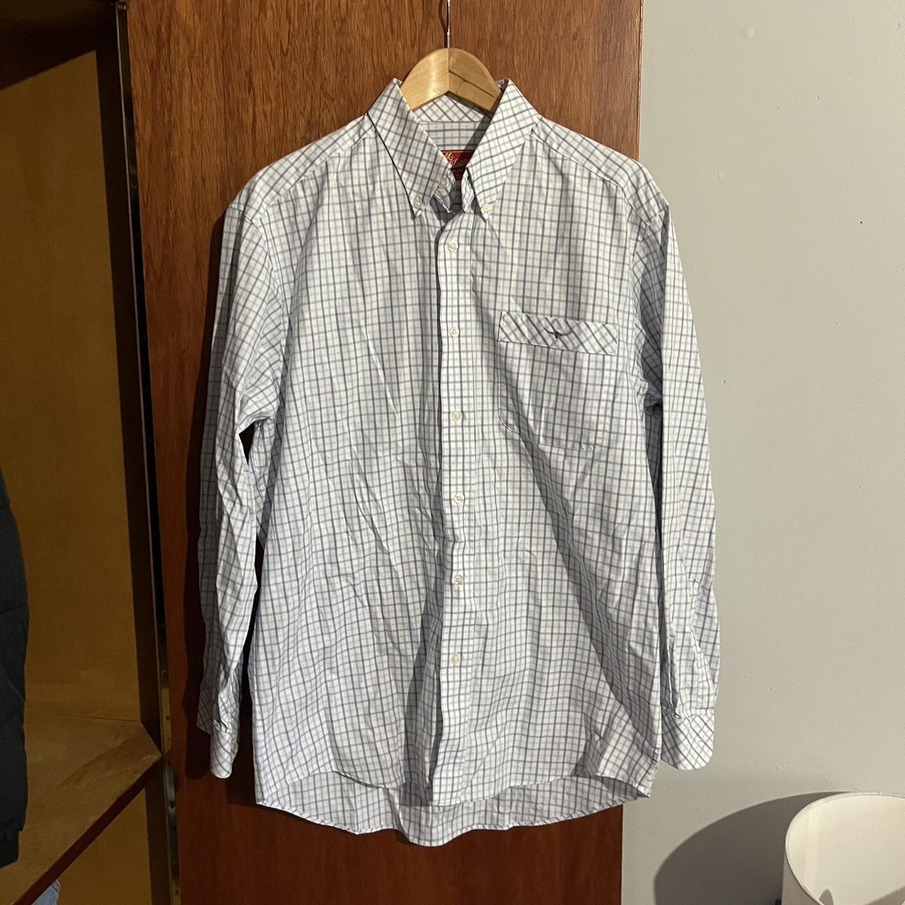 Rm Williams Men’s Button Up Shirt Size L Barely - Depop