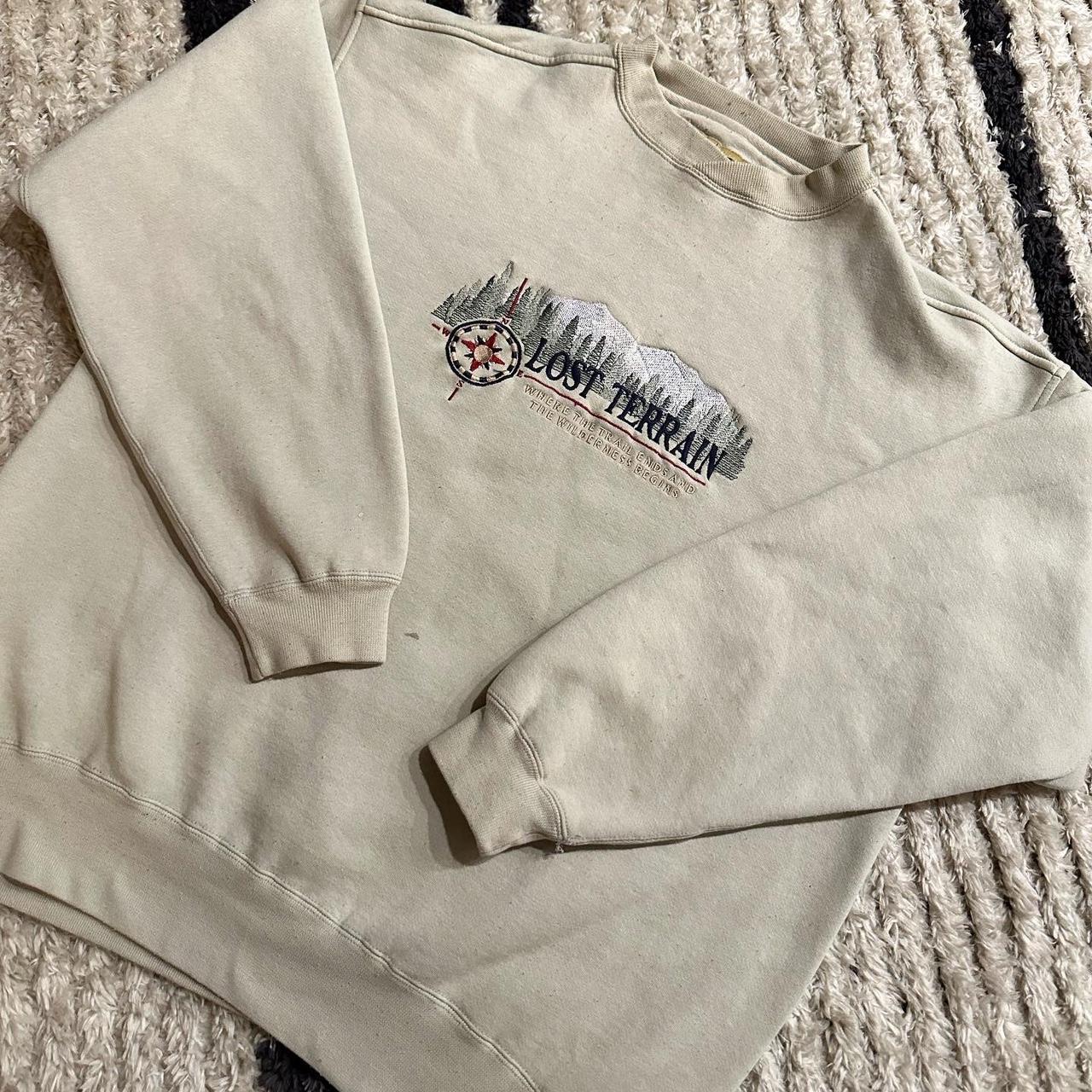 Men's Cream Sweatshirt | Depop