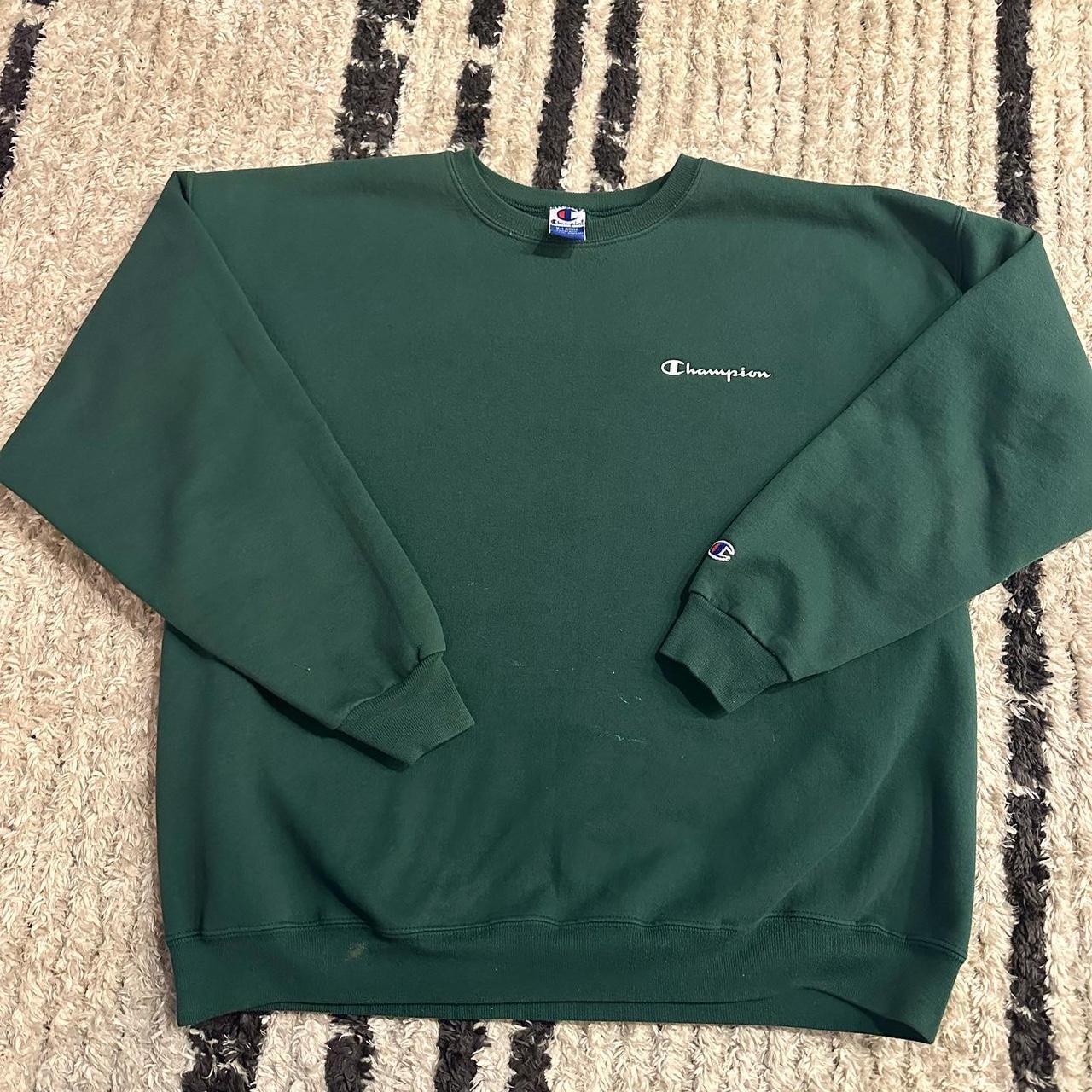Champion Men's Green Sweatshirt (2)