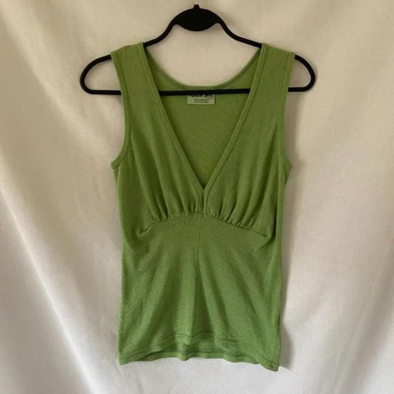 michael-stars-women-s-green-blouse-depop