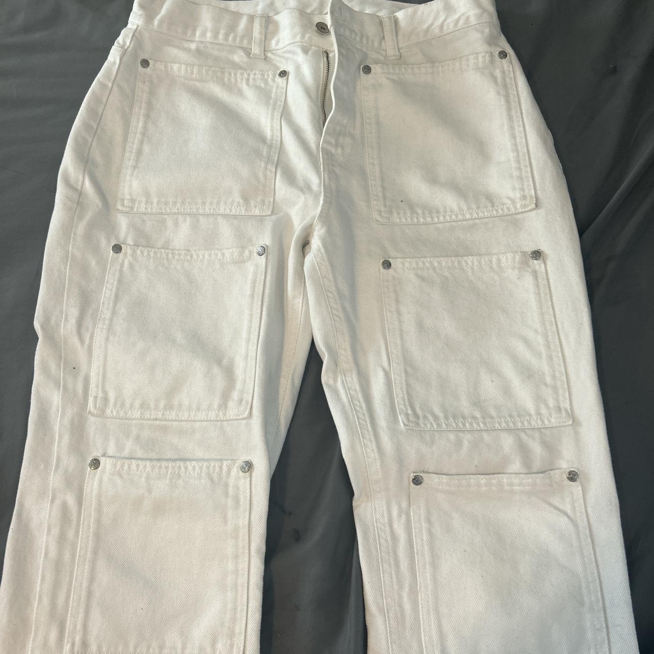 Lourdes Men's White Jeans (4)