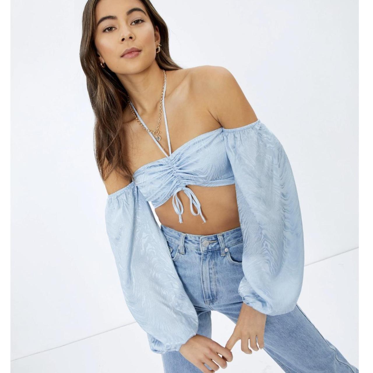 Glassons long sleeve crop top. Great for going out,... Depop