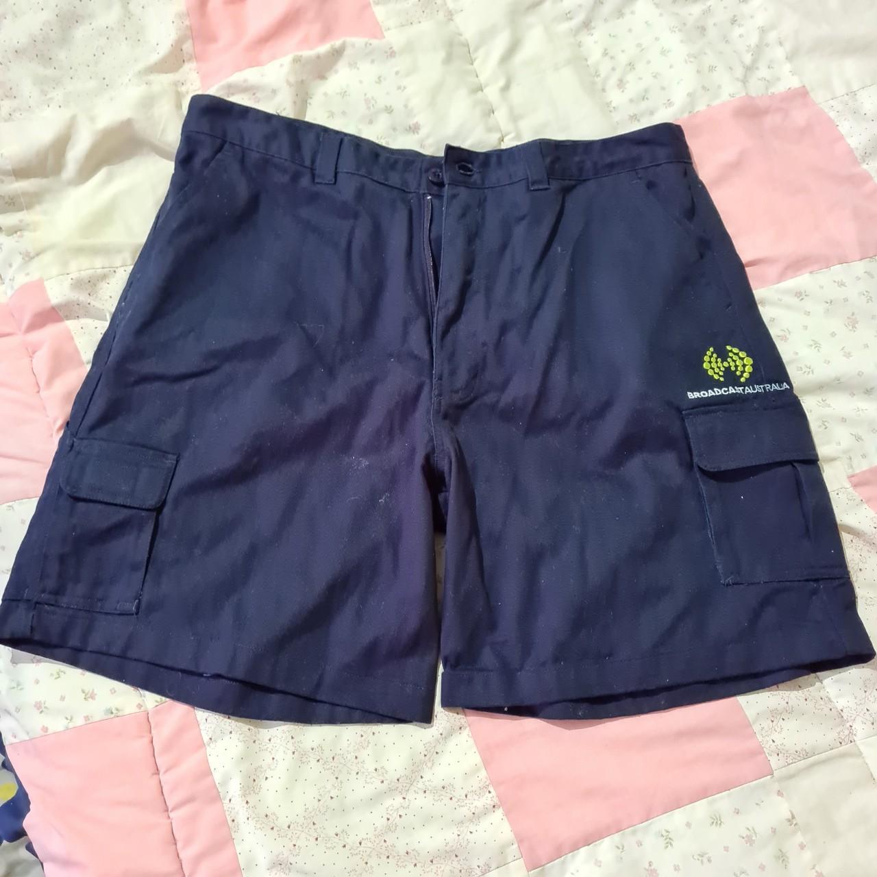 2XL Navy Blue Work Shorts * Brand DNC * Uniform... Depop