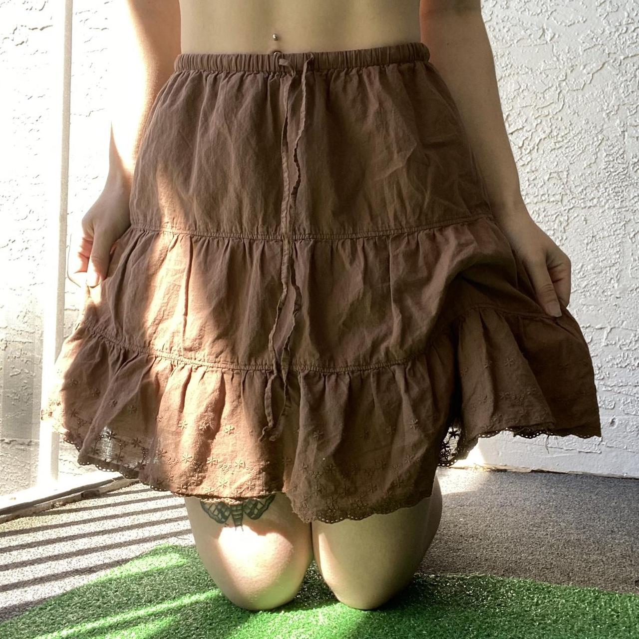Brandy Melville Women's Skirt Depop