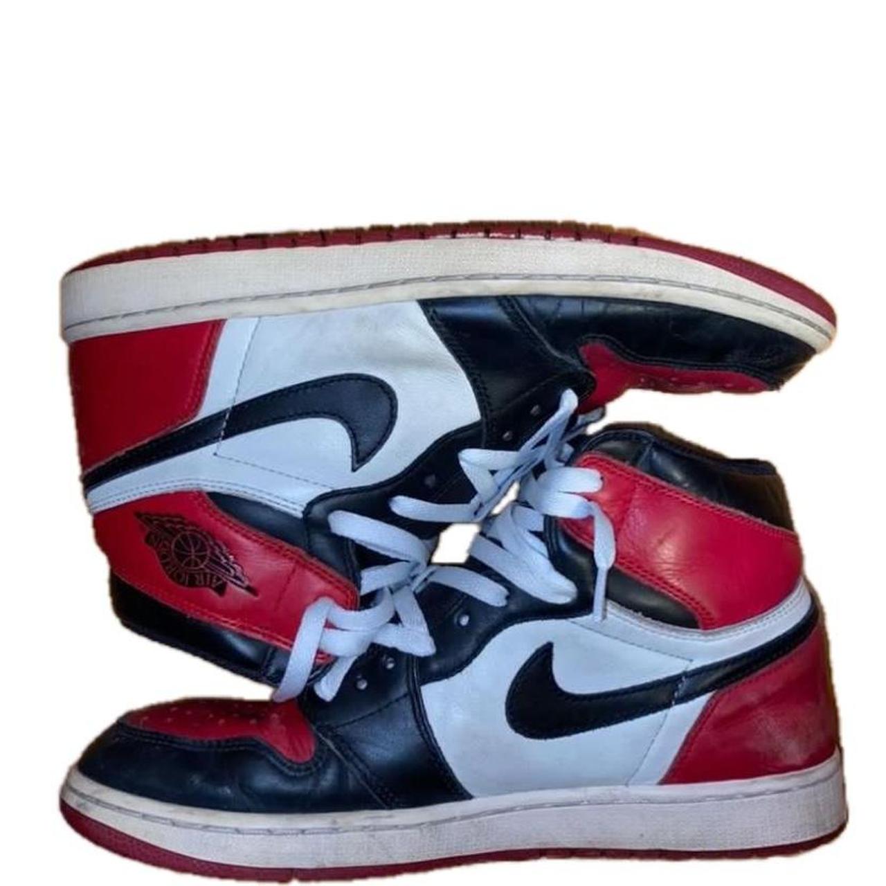 used jordan 1 bred toe
