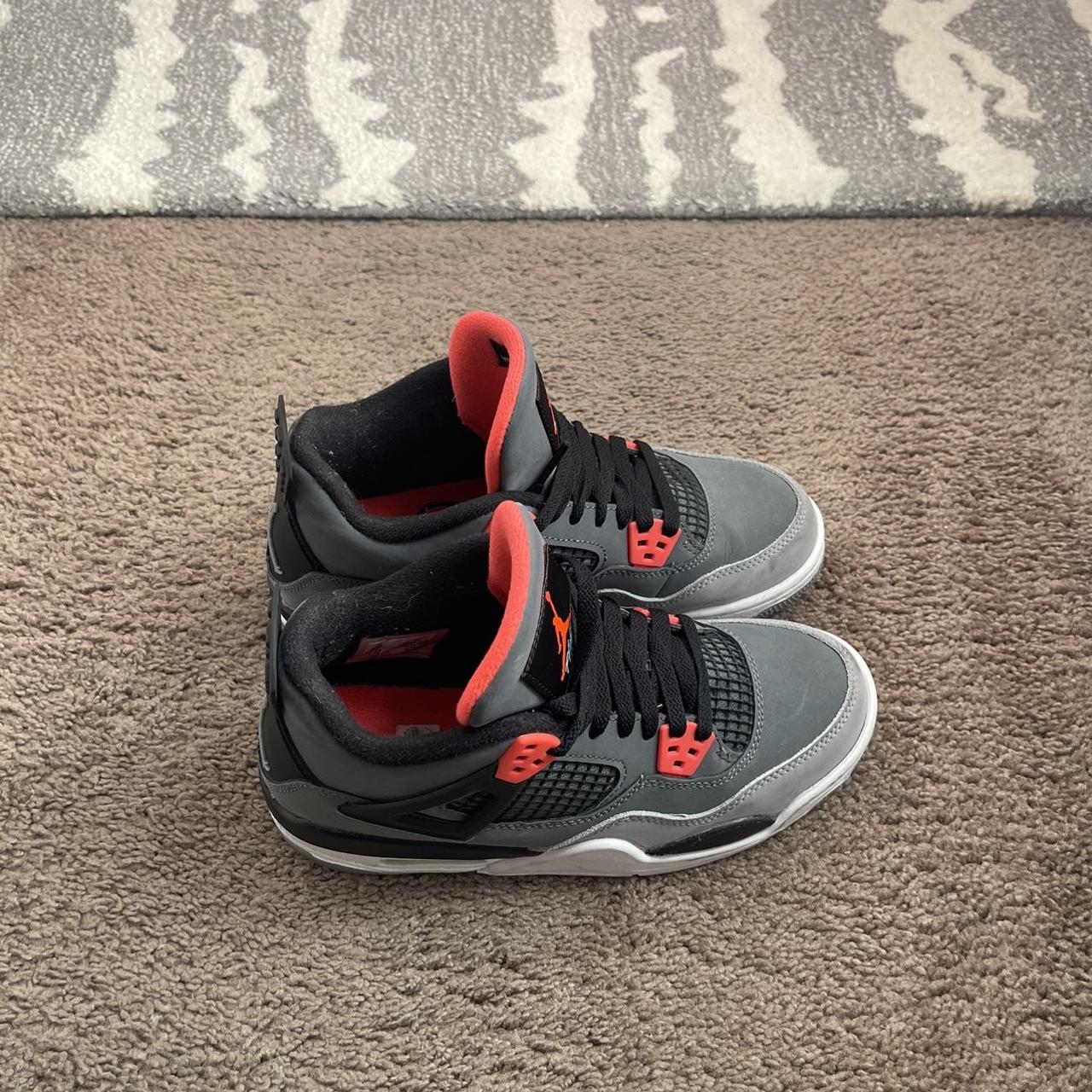 #jordan4infrared. High in demand! Size 5.5y I... - Depop