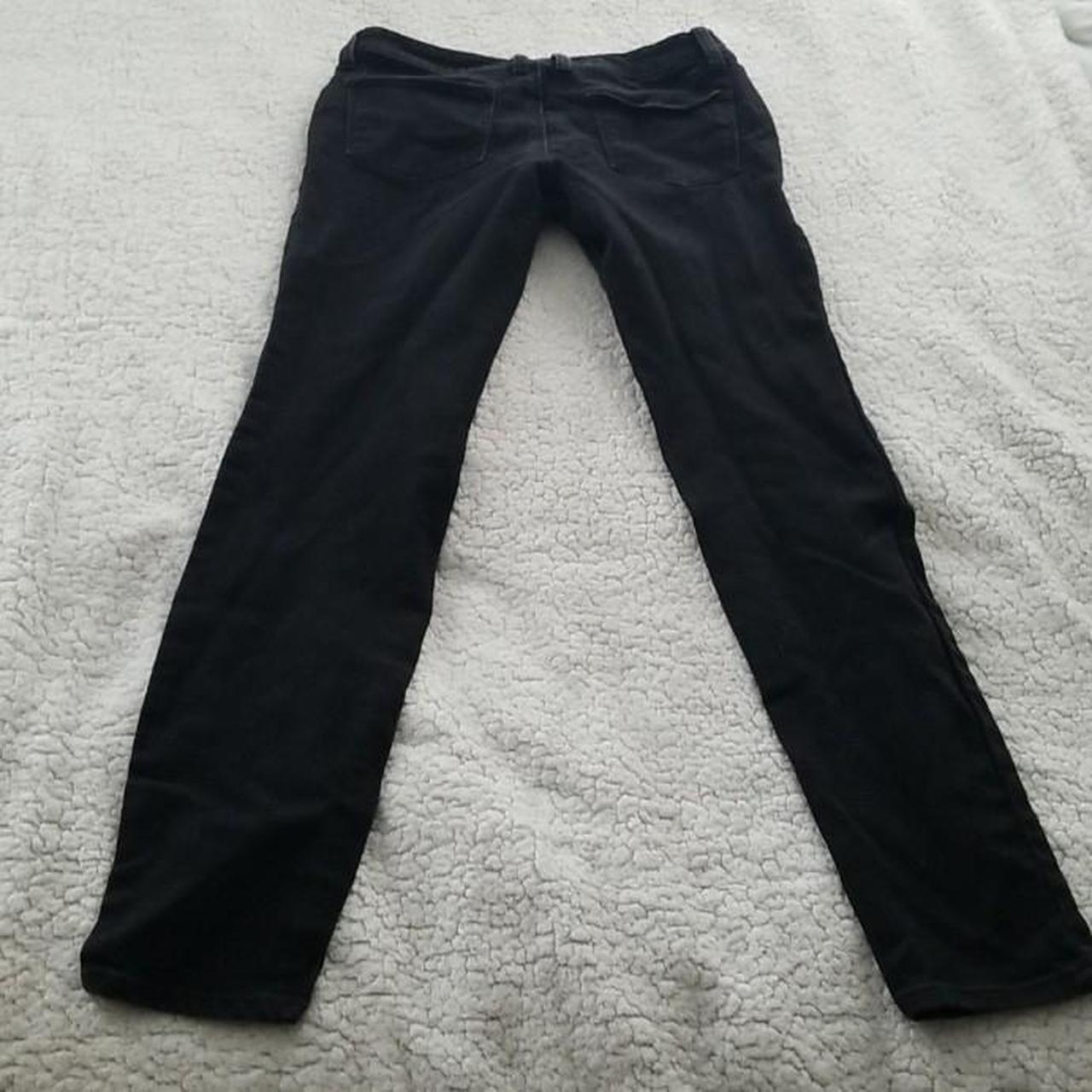 Brand: No boundaries dark wash straight skinny jeans - Depop