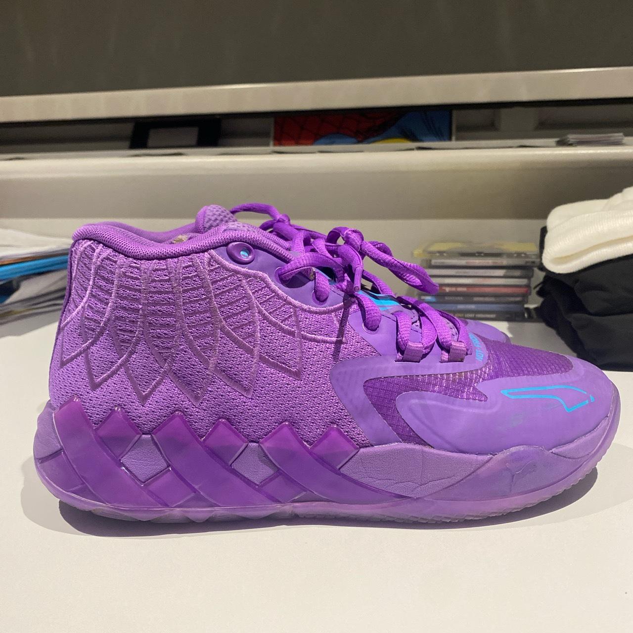 Lamelo ball shoes Mb.01 Purple Rare can’t find on... - Depop