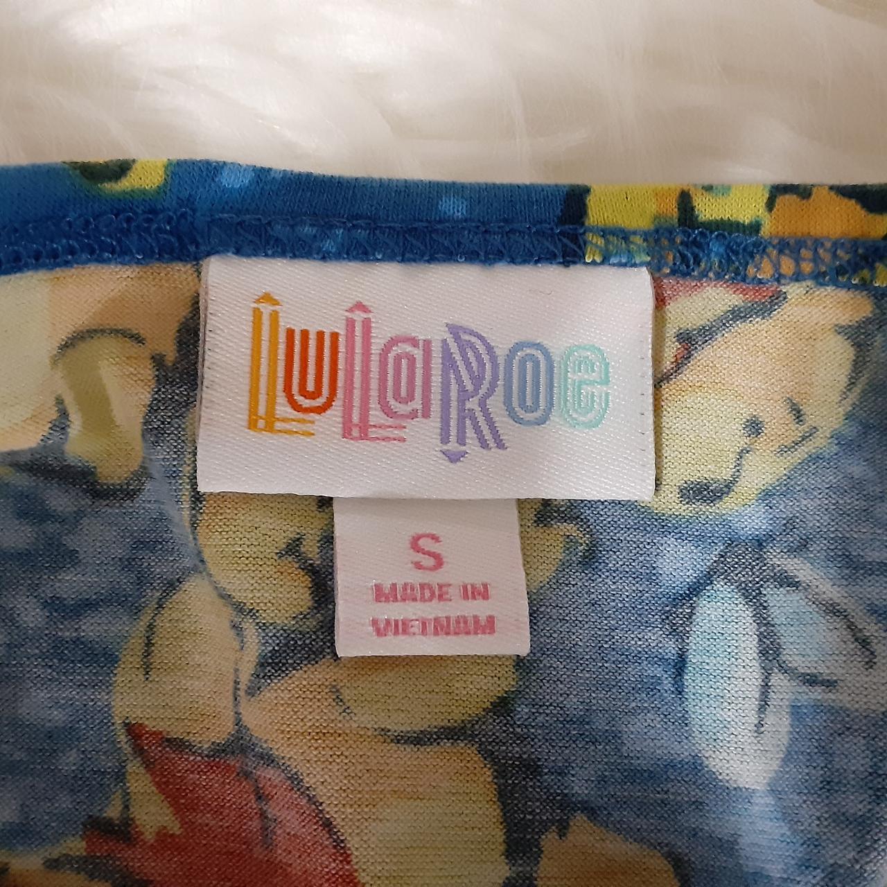 LulaRoe Disney Winnie the Pooh All Over Print Irma - Depop