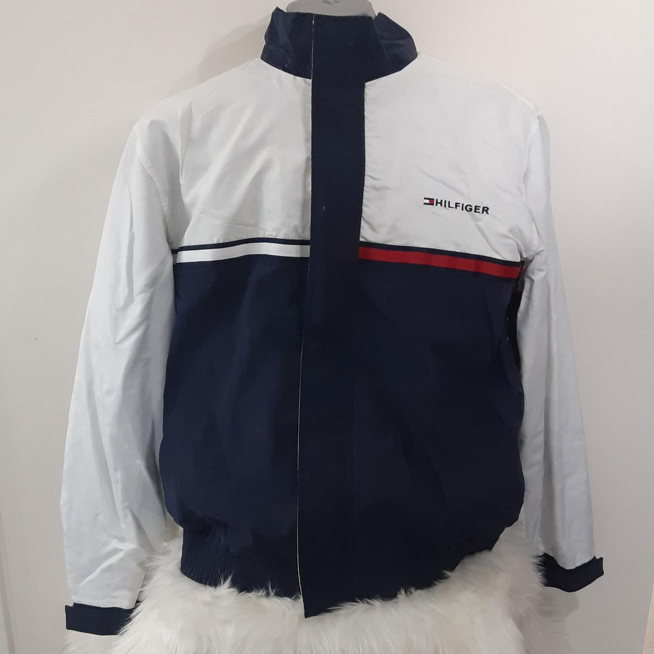 Vintage Tommy Hilfiger Sailing Windbreaker Jacket... - Depop