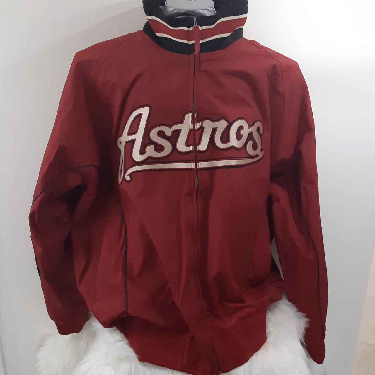 Vintage Houston Astros Jacket, Majestic Authentic... Depop