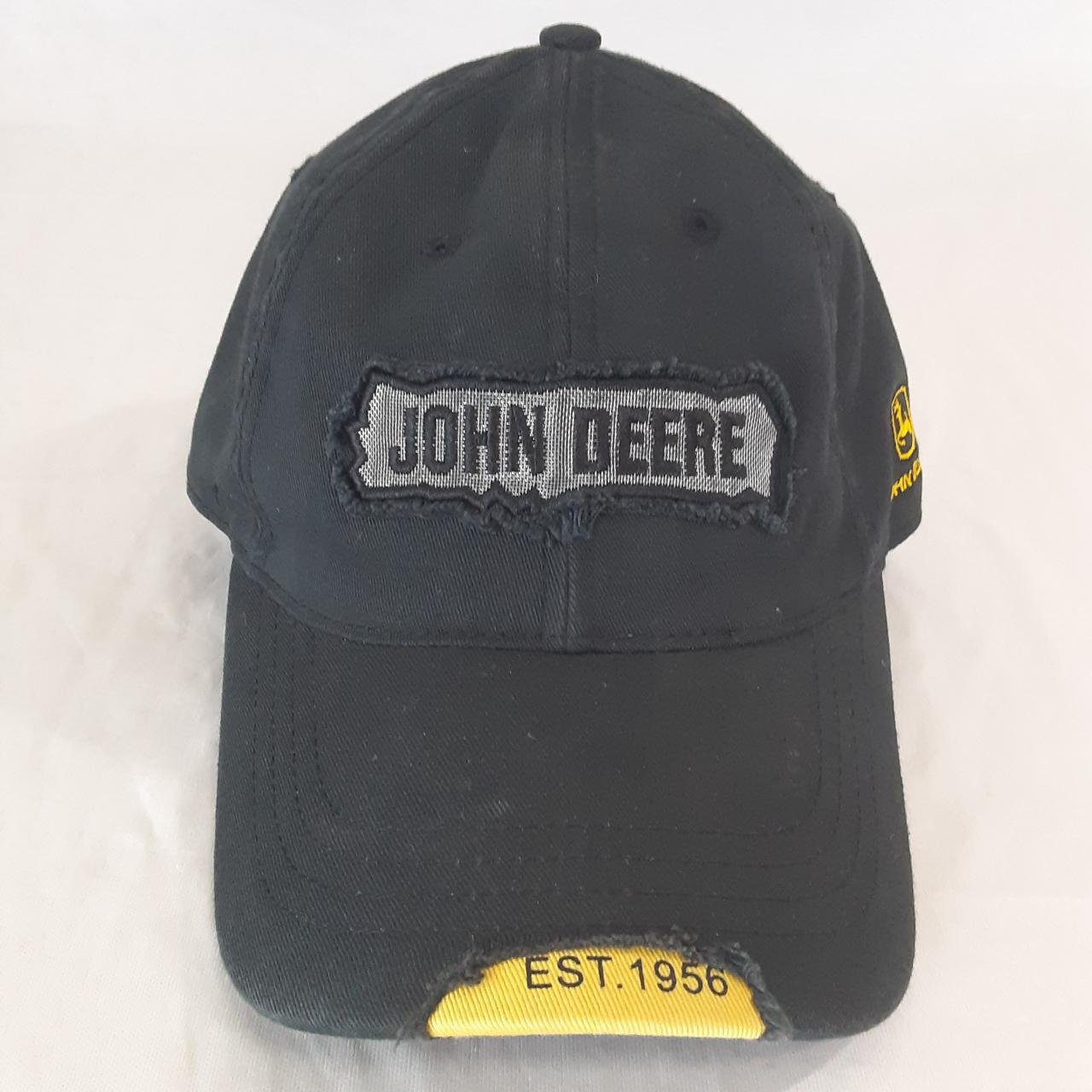 John Deere Est. 1956 Hat Cap Adjustable Strapback - Depop