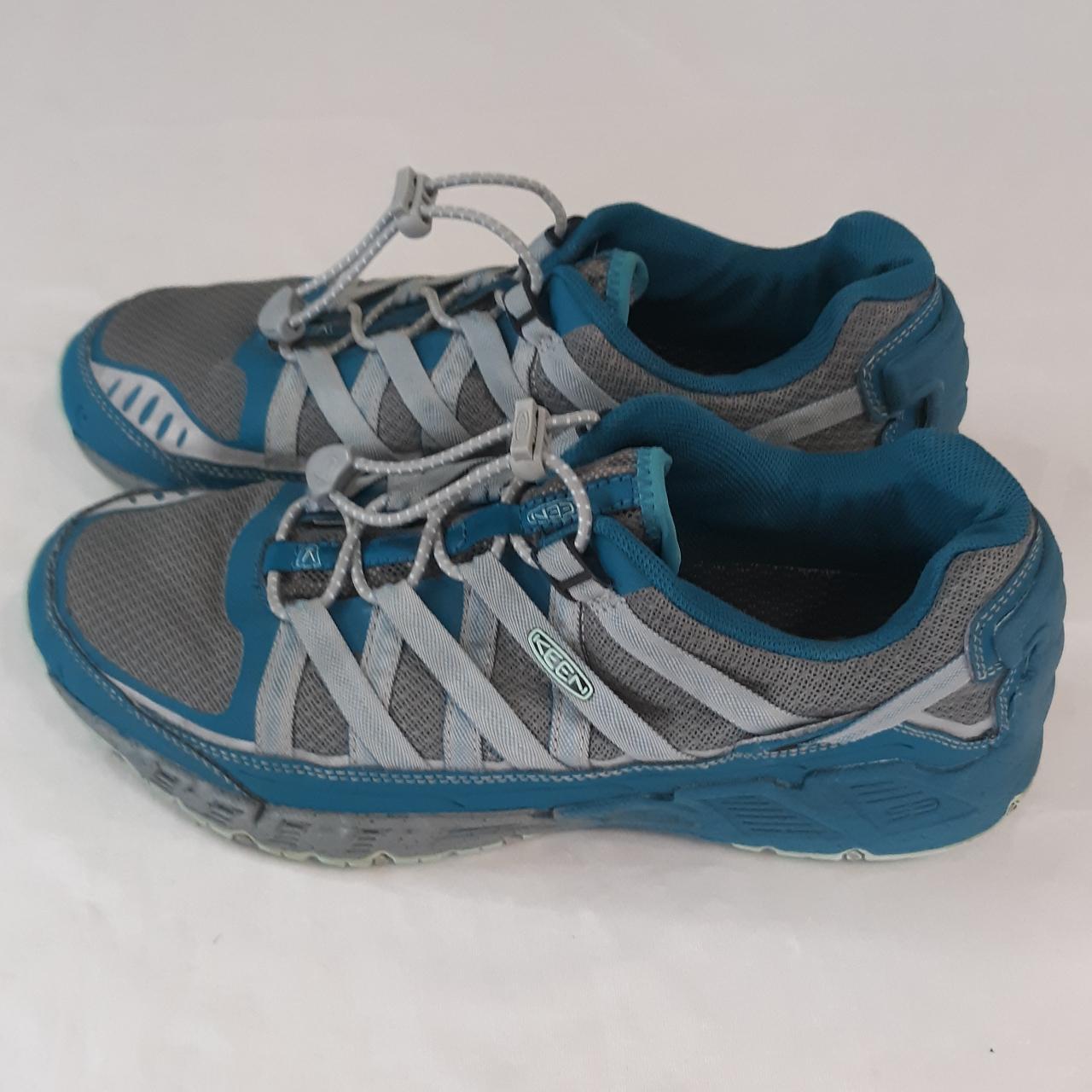 Keen Versatrial Hiking Trail Running Shoes Teal Blue... - Depop