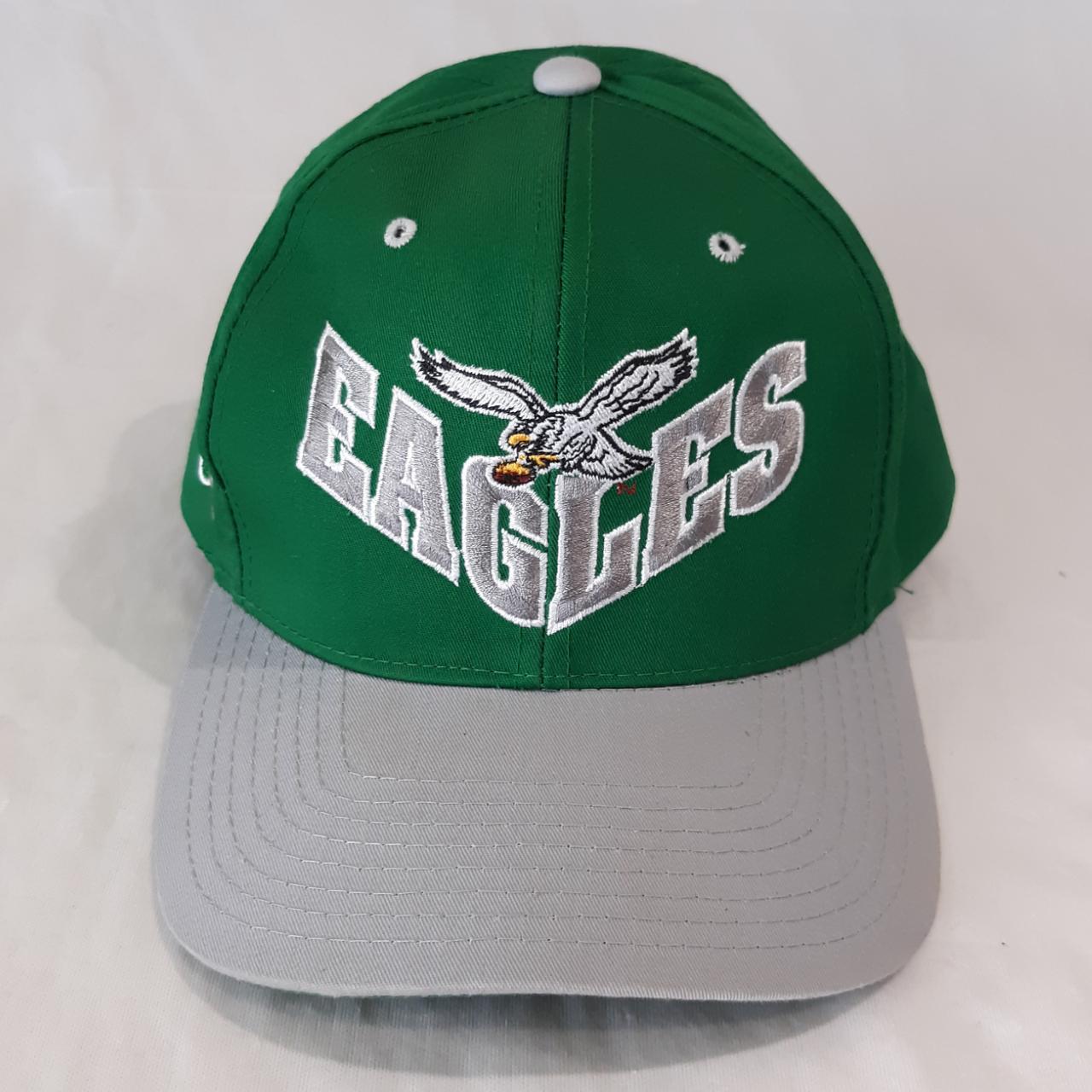 Vintage Philidelphia Eagles Hat Cap by Annco Block... - Depop