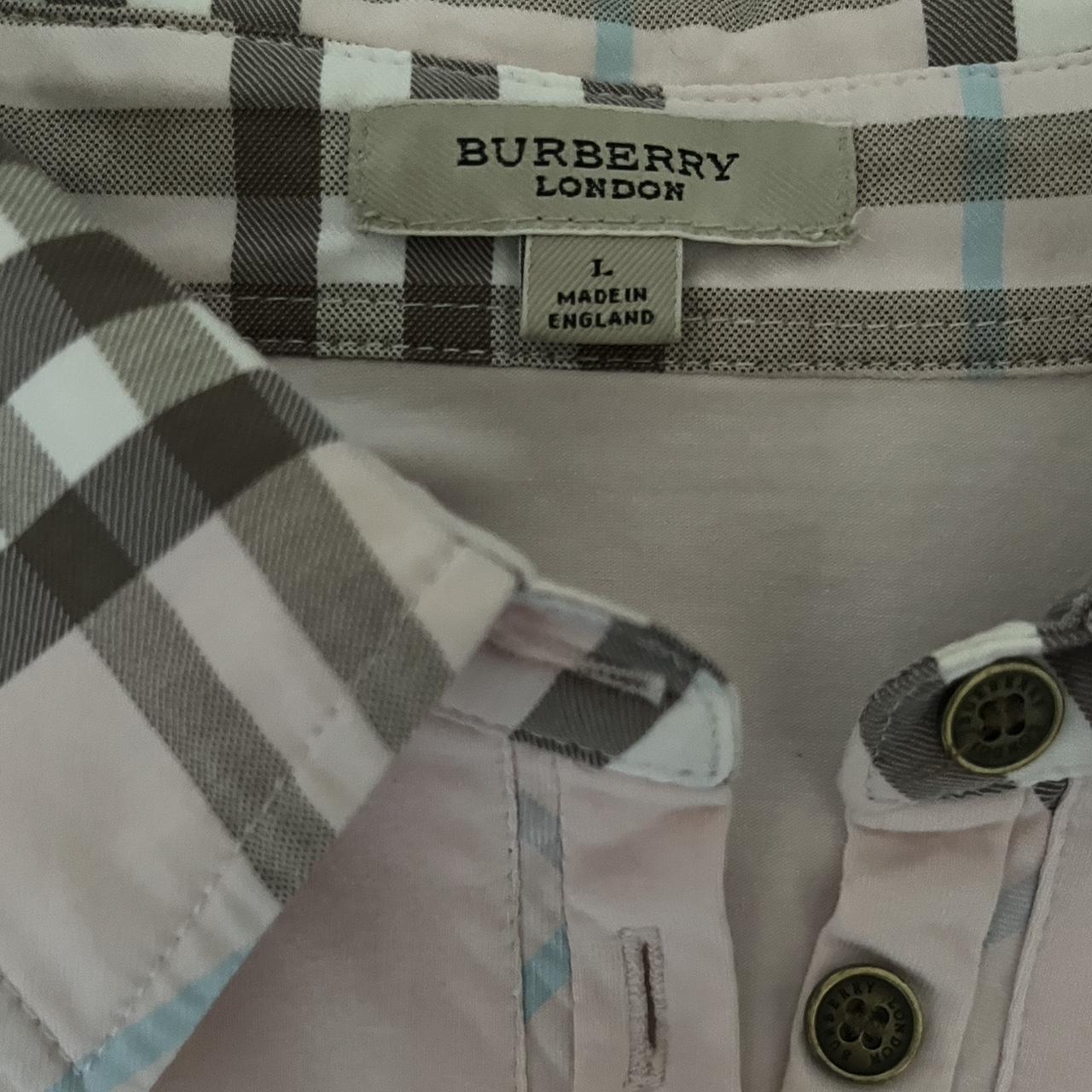 Burberry London Pink plaid - Depop