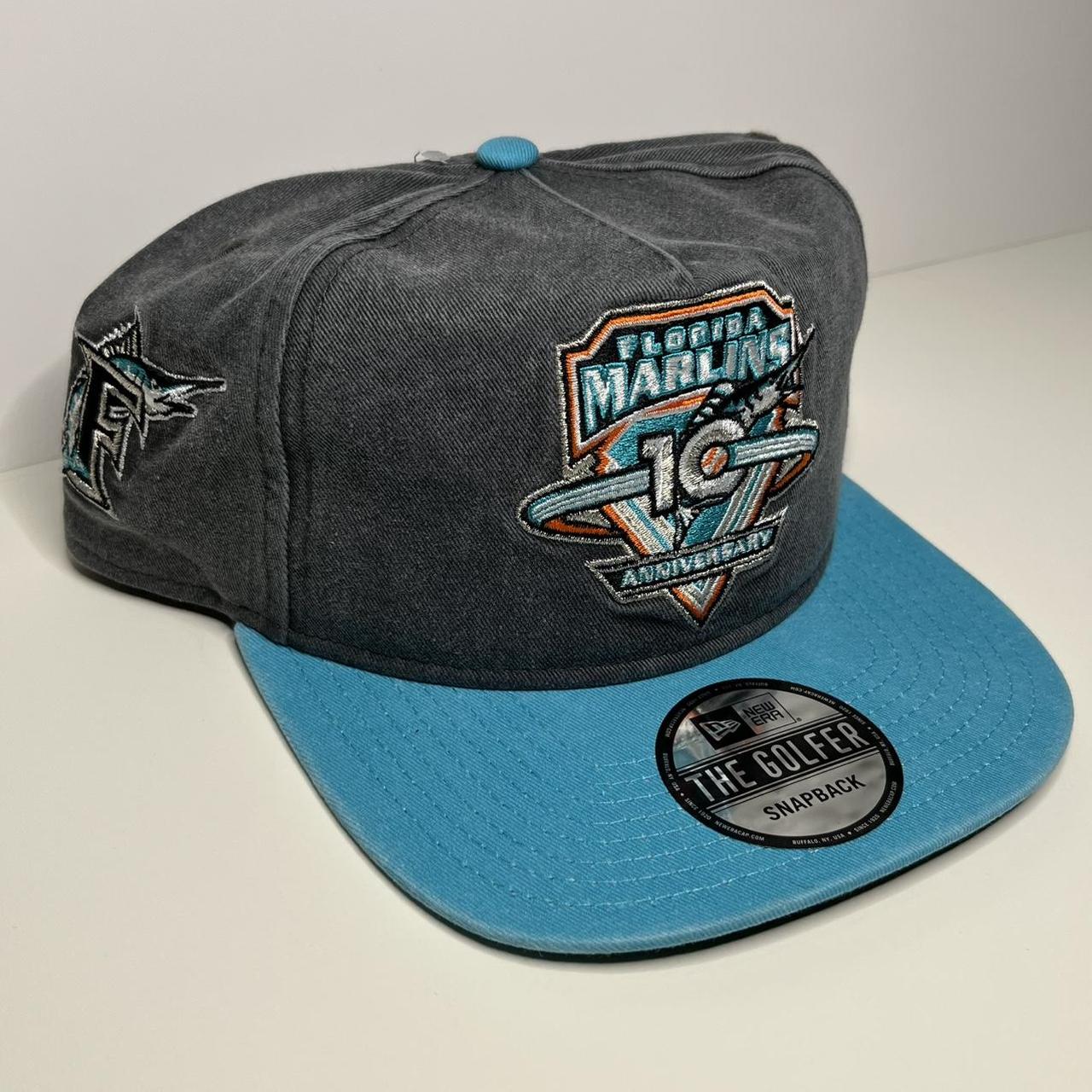 New Era Men's Hat Grey – Florida Marlins New Era 10th